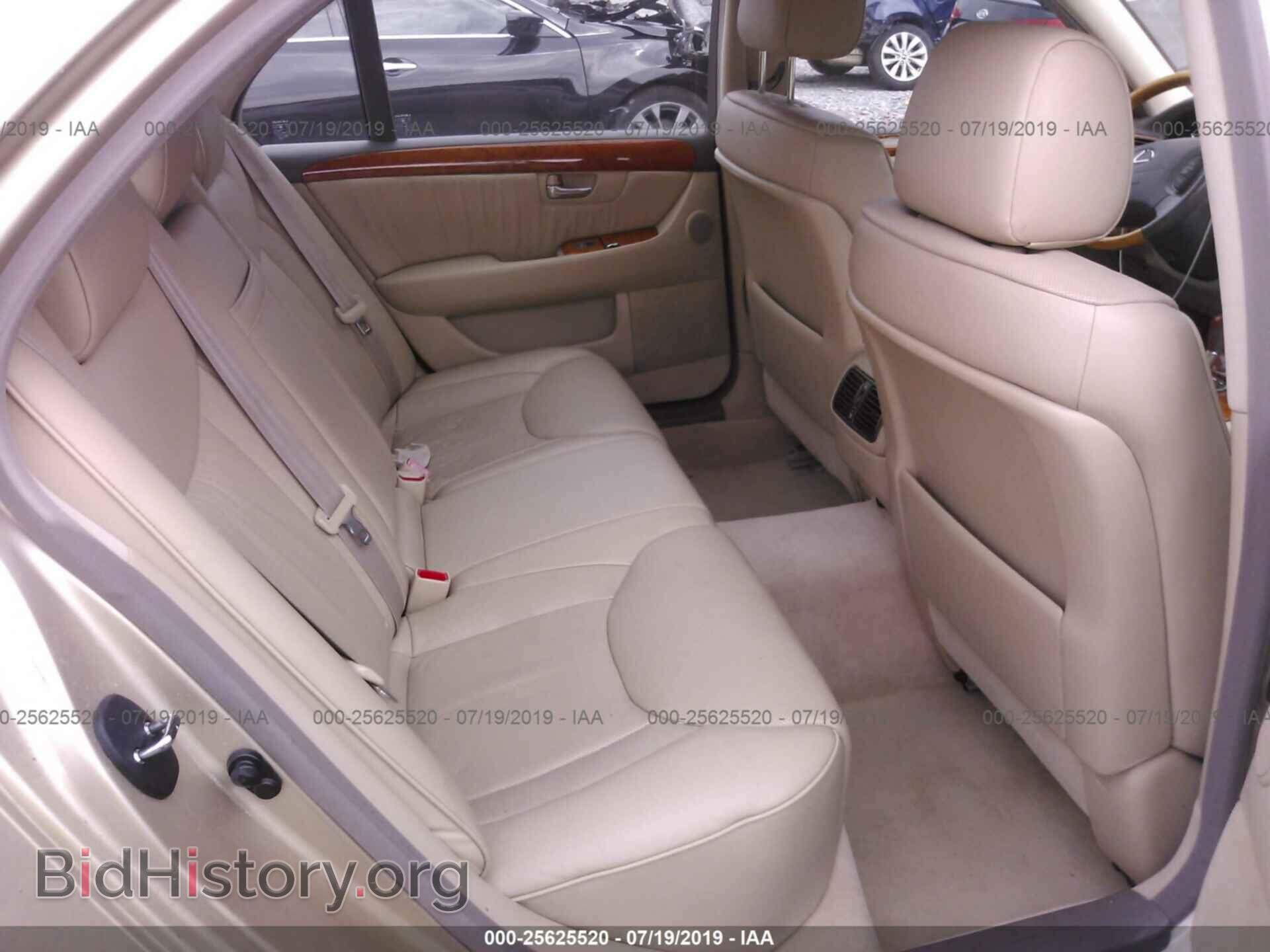 2004 LEXUS LS - VIN: JTHBN36F940168649 - Фото 8