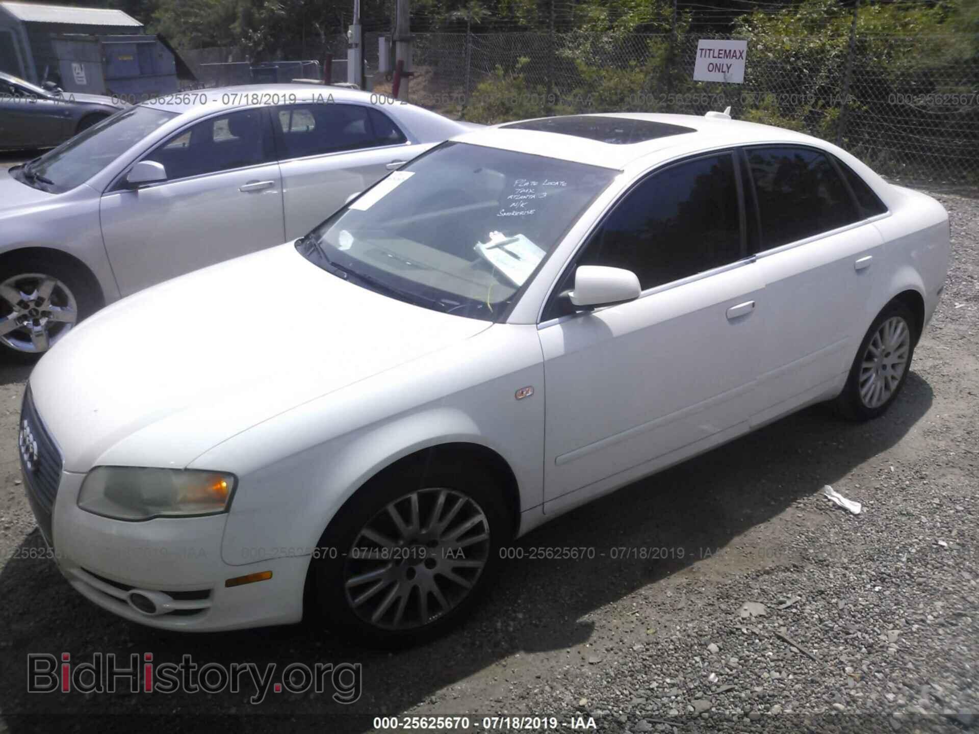2006 AUDI A4 - VIN: WAUAF78E06A146099 - Фото 2