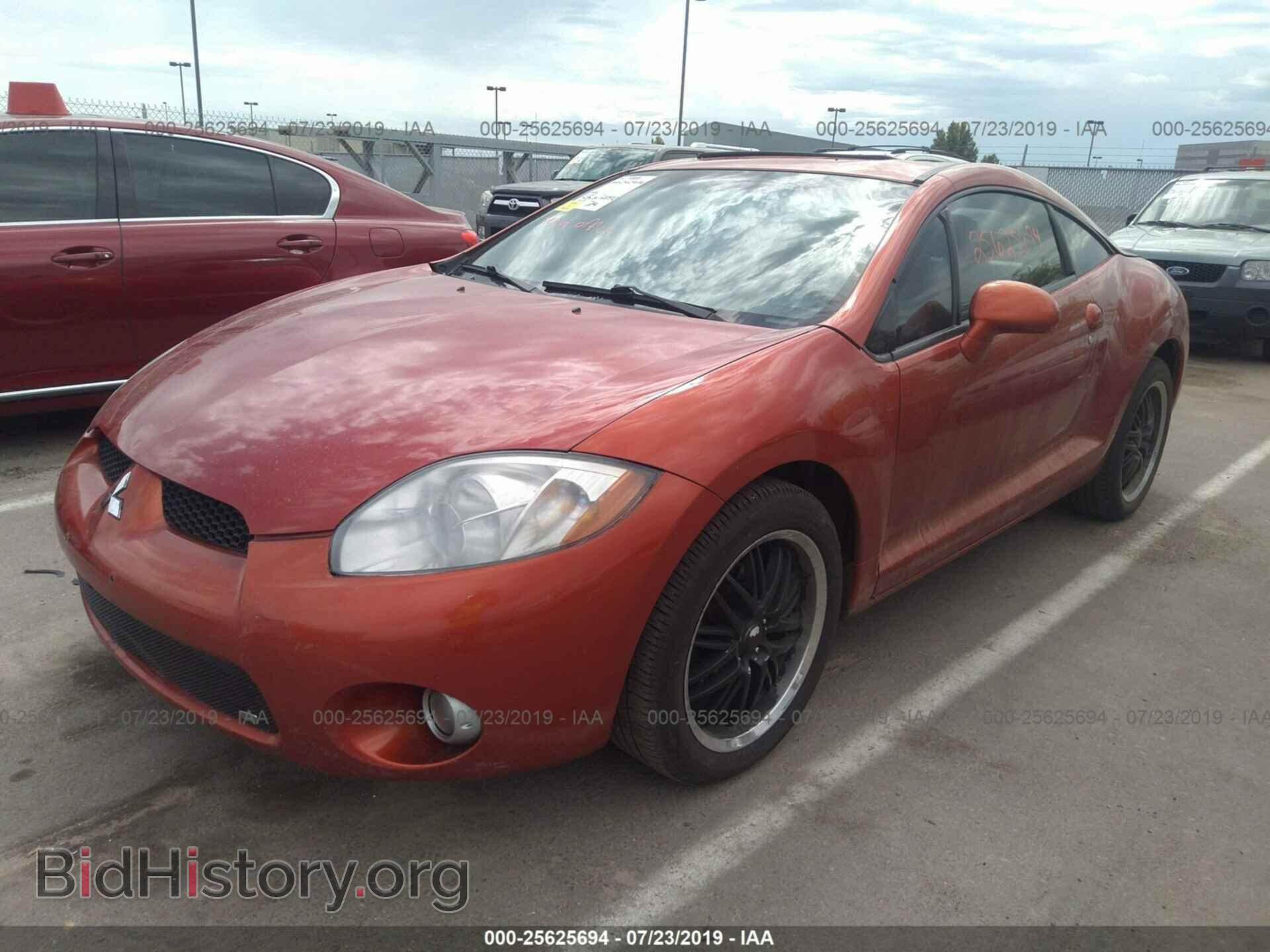 2007 MITSUBISHI ECLIPSE - VIN: 4A3AK34T67E063330 - Photo 2