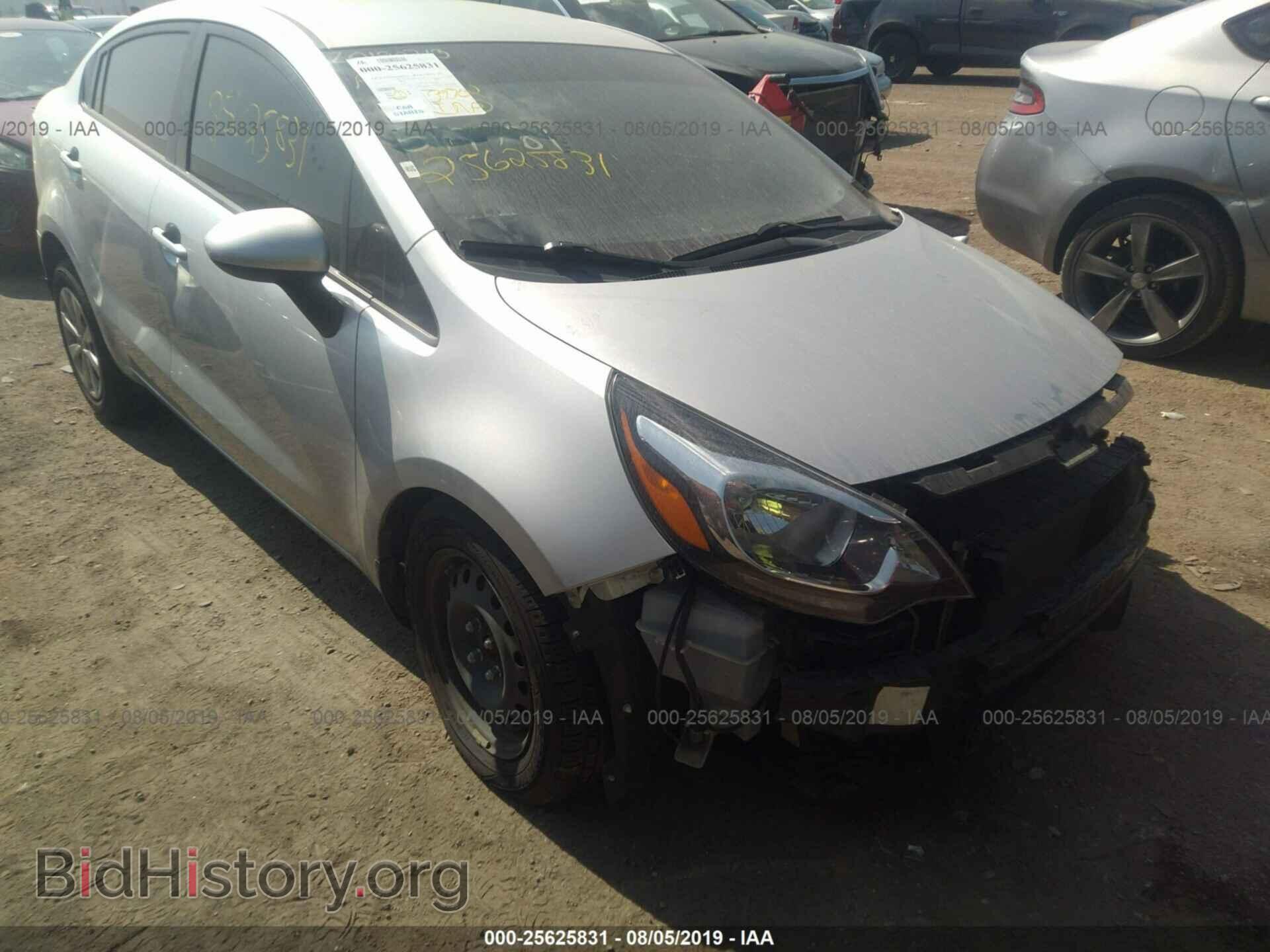 Фотография KNADM4A37G6599781 - KIA RIO 2016