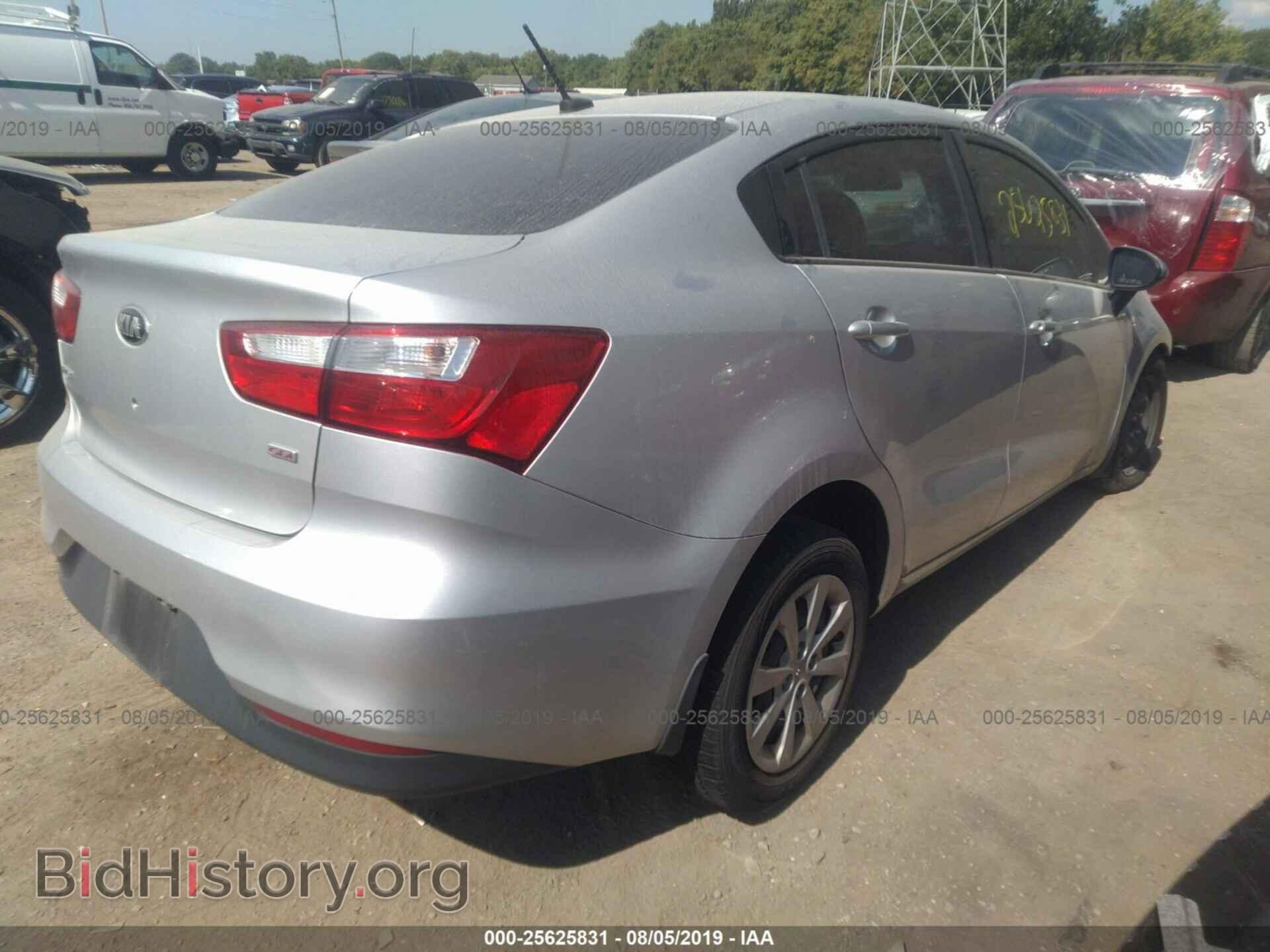 2016 KIA RIO - VIN: KNADM4A37G6599781 - Фото 4