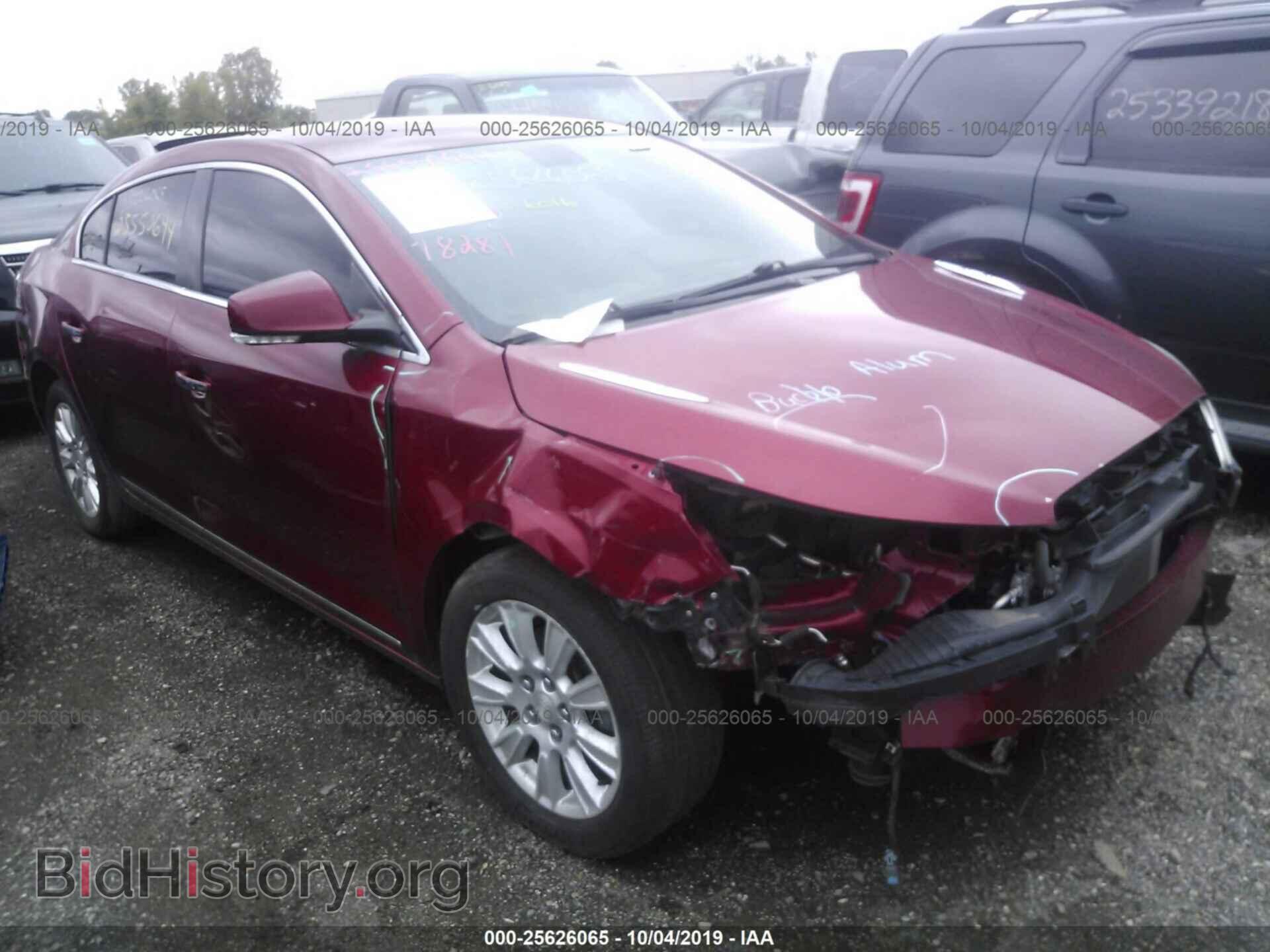 2012 BUICK LACROSSE - VIN: 1G4GD5ER0CF368344 - Фото 6