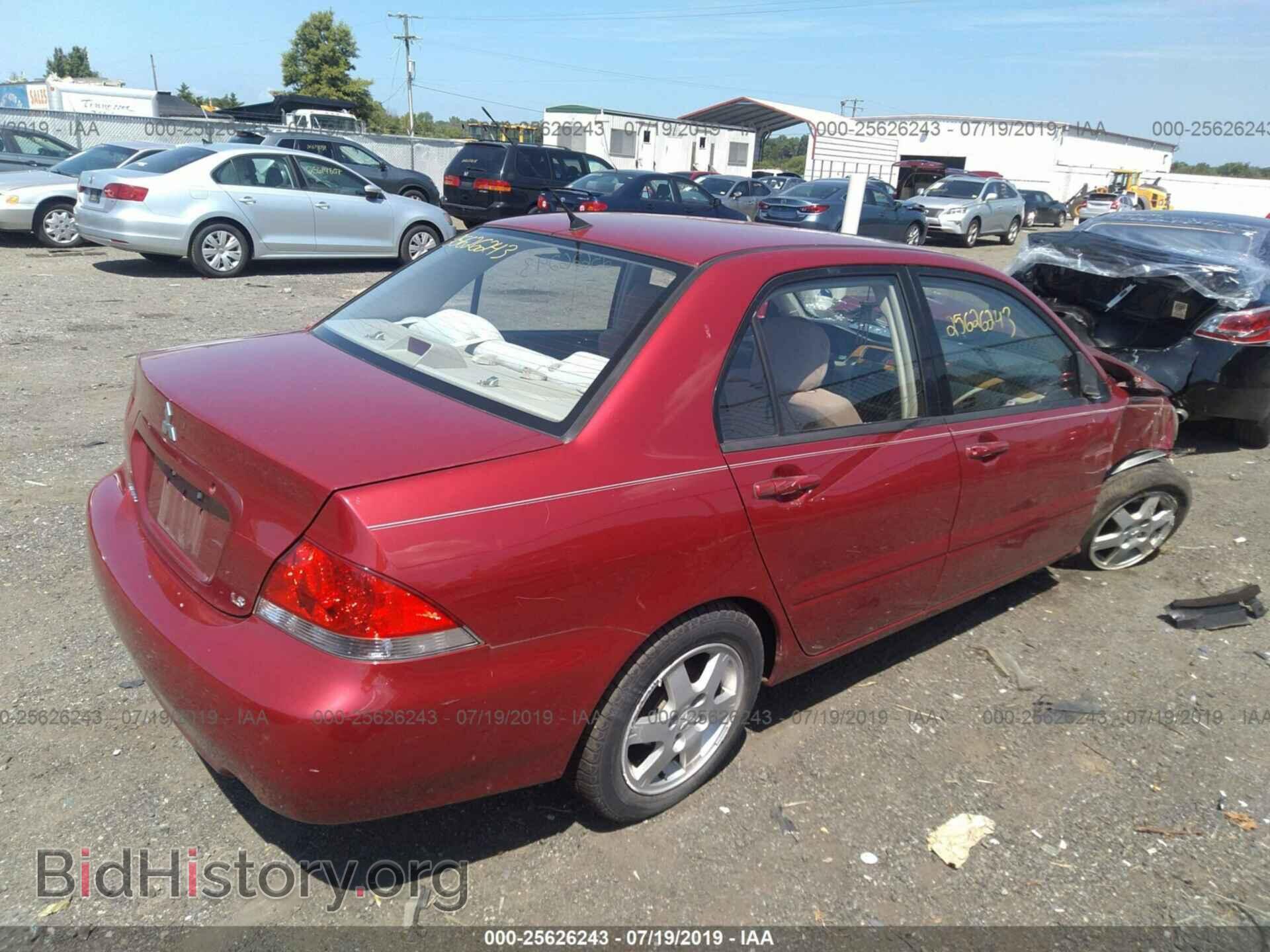 2004 MITSUBISHI LANCER - VIN: JA3AJ36E34U050538 - Фото 4