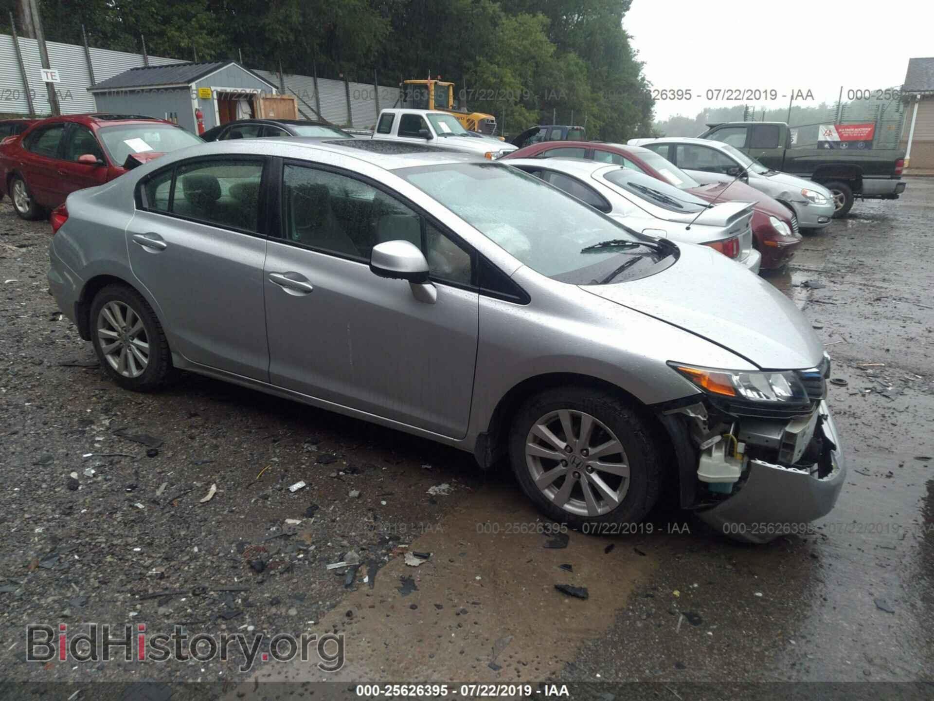Фотография 2HGFB2F80CH329523 - HONDA CIVIC 2012
