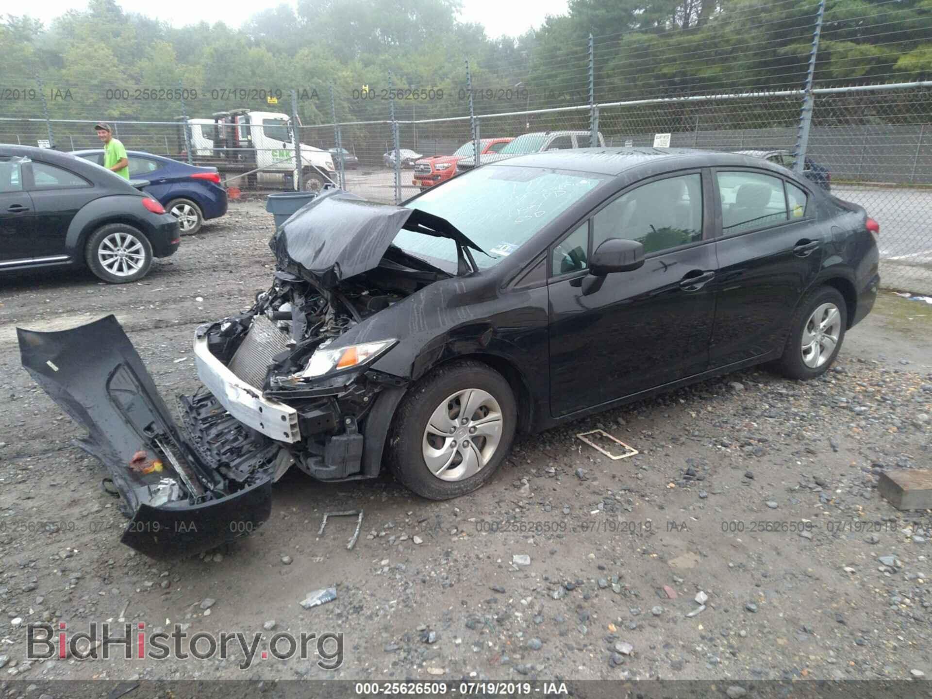 2013 HONDA CIVIC - VIN: 19XFB2F51DE211210 - Фото 2