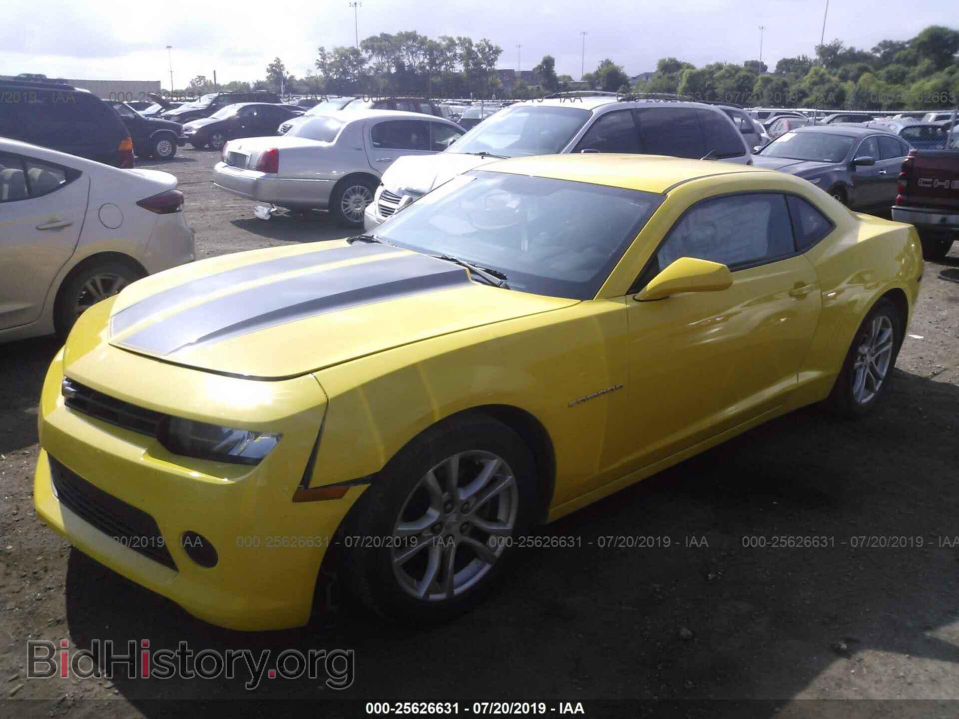 2014 CHEVROLET CAMARO - VIN: 2G1FA1E37E9196315 - Фото 2