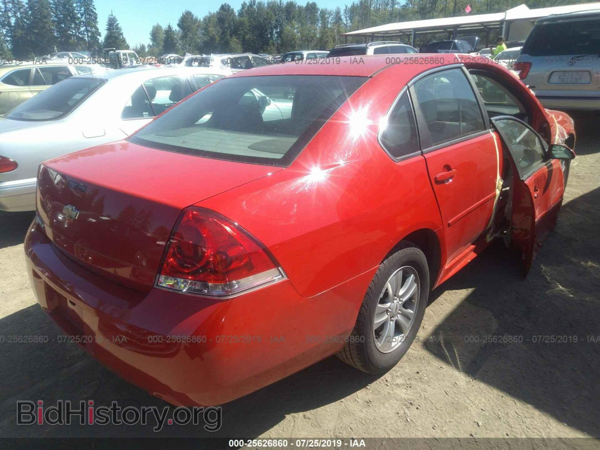 2012 CHEVROLET IMPALA - VIN: 2G1WF5E31C1161712 - Фото 4