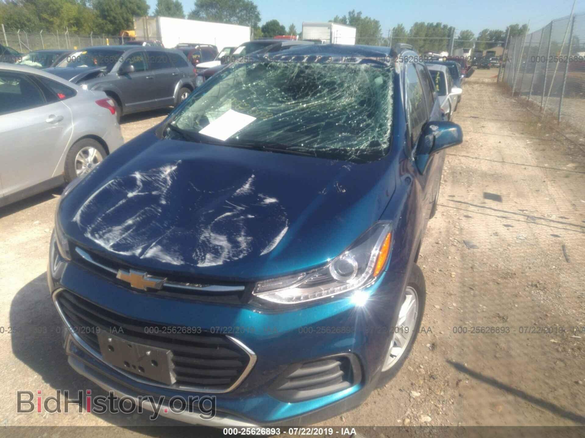 2019 CHEVROLET TRAX - VIN: 3GNCJLSB8KL272271 - Photo 2
