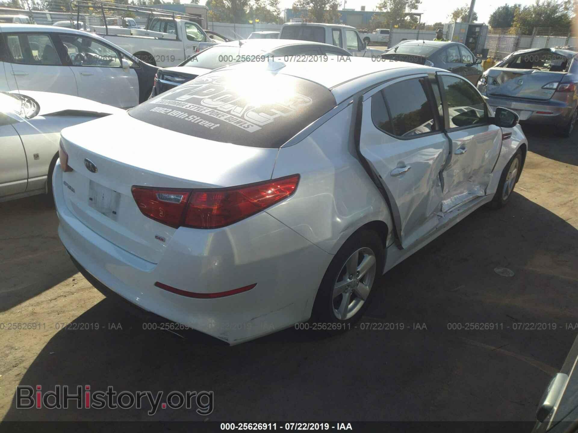 2014 KIA OPTIMA - VIN: KNAGM4A76E5510348 - Фото 4