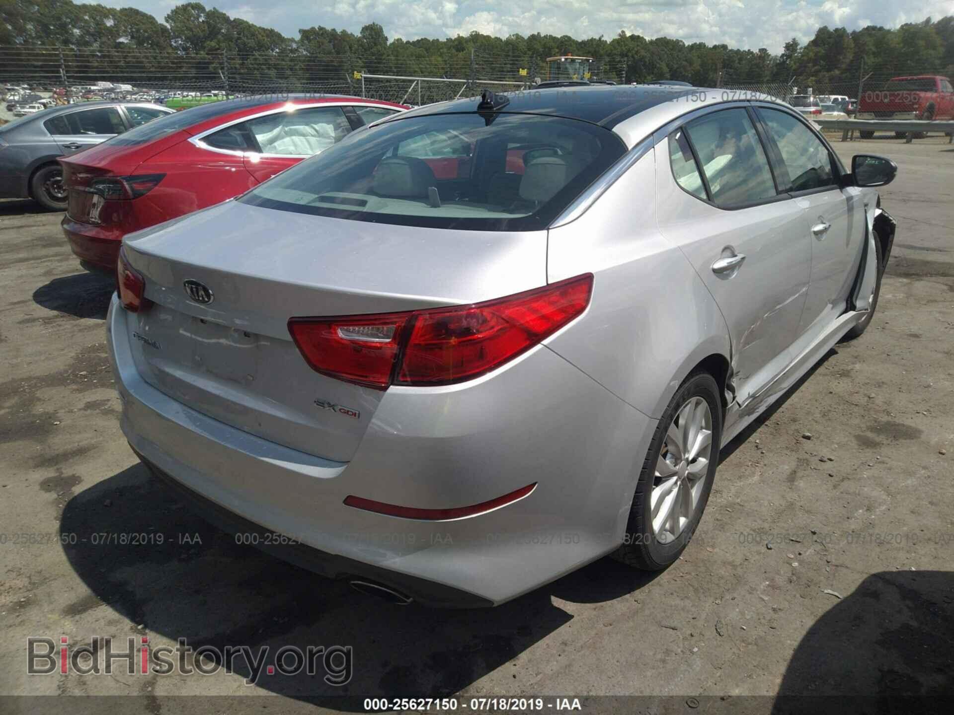 2015 KIA OPTIMA - VIN: 5XXGN4A73FG385063 - Photo 4