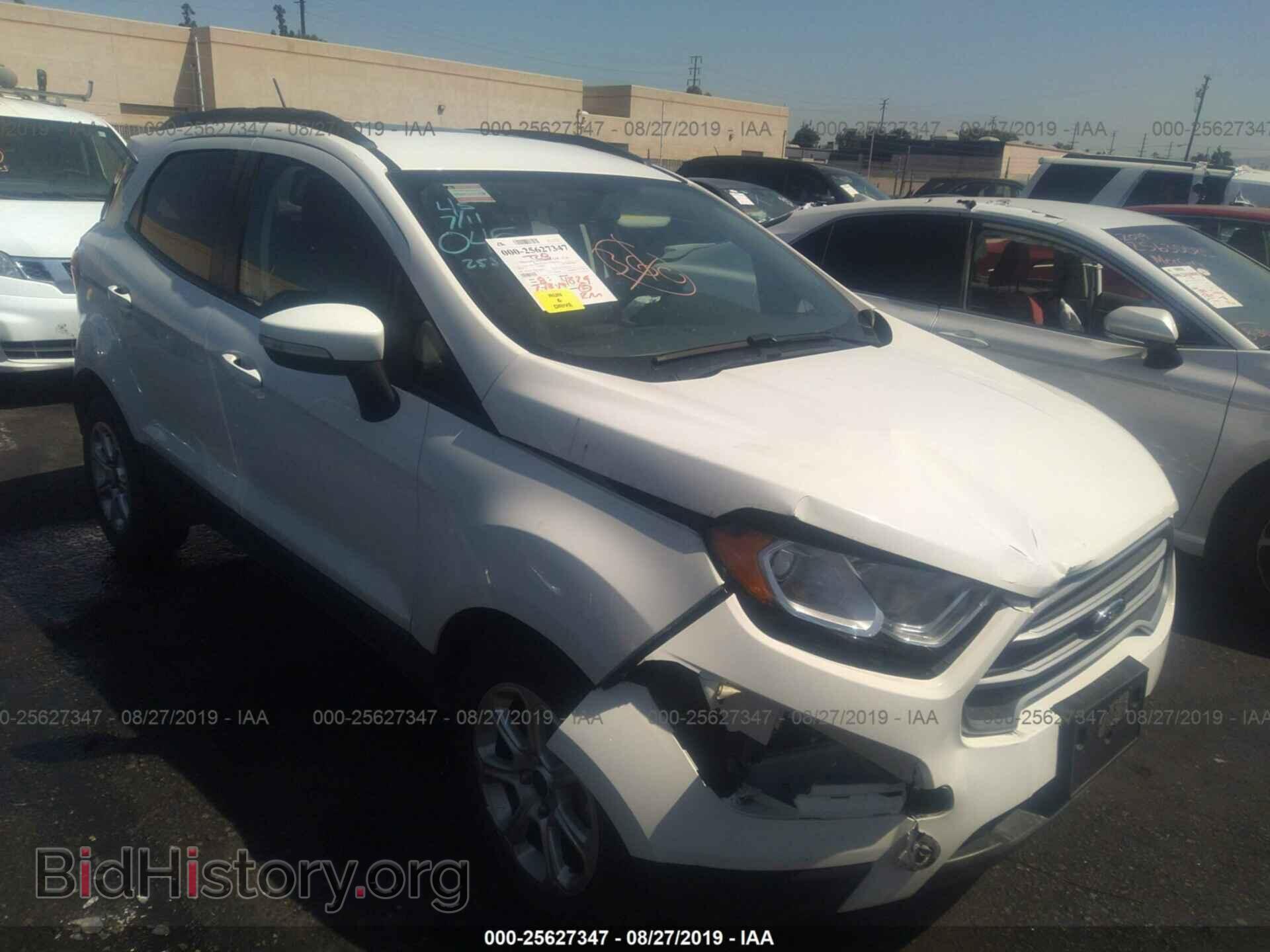 Photo MAJ3P1TE3JC202536 - FORD ECOSPORT 2018