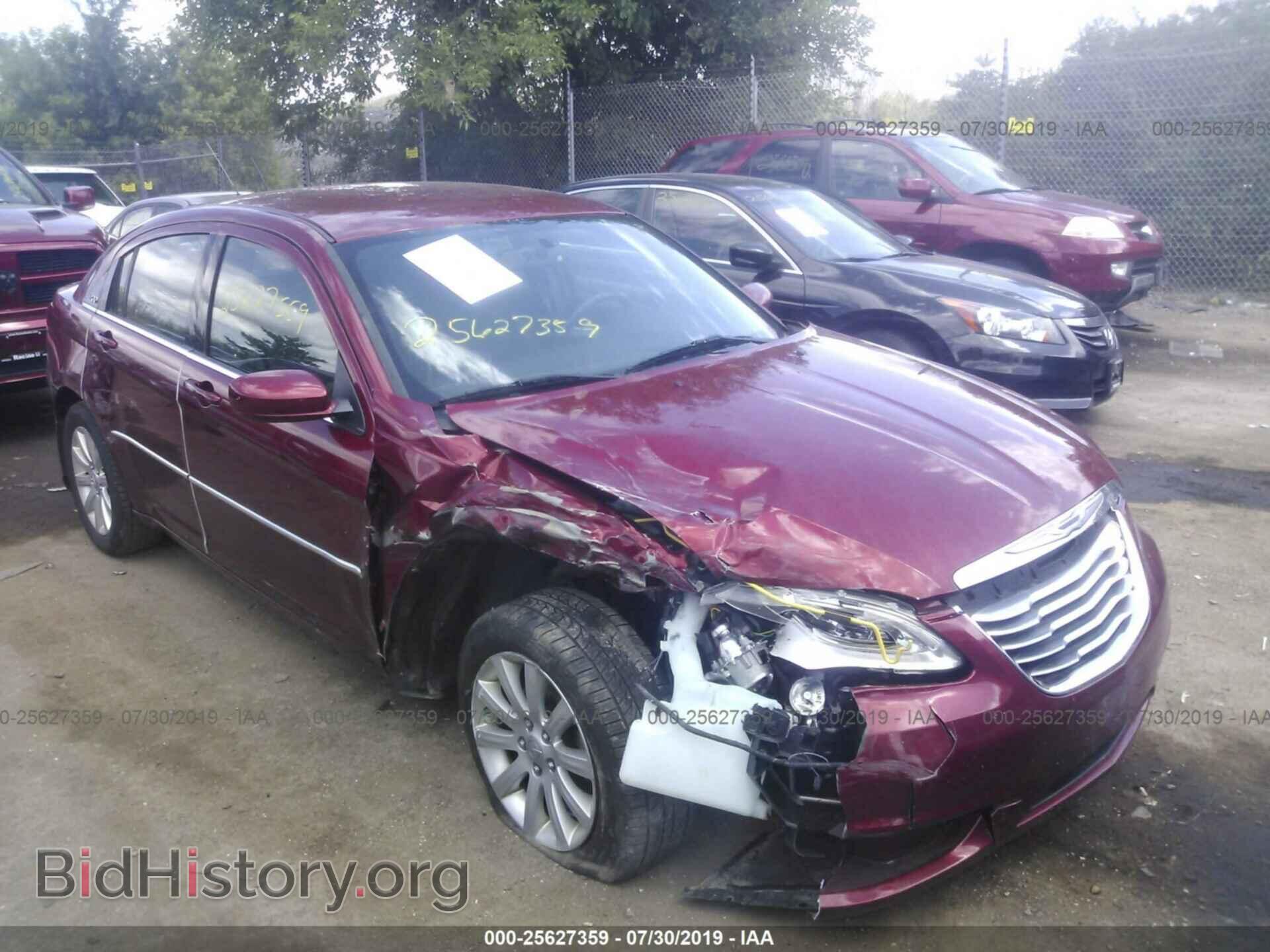 Фотография 1C3CCBBB7CN107718 - CHRYSLER 200 2012