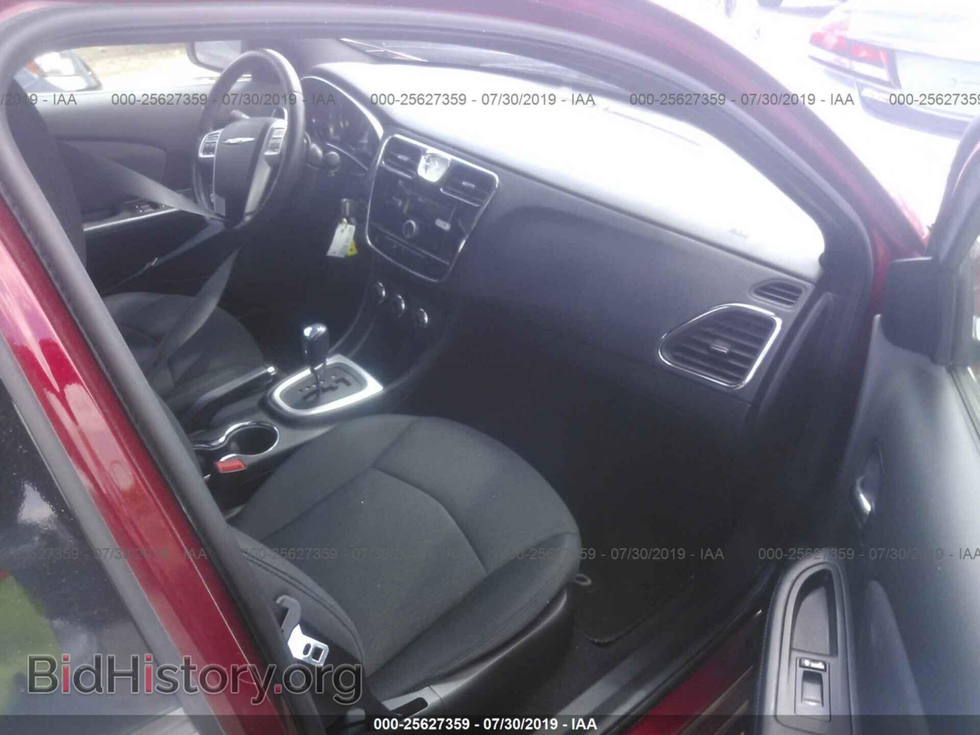 2012 CHRYSLER 200 - VIN: 1C3CCBBB7CN107718 - Фото 5