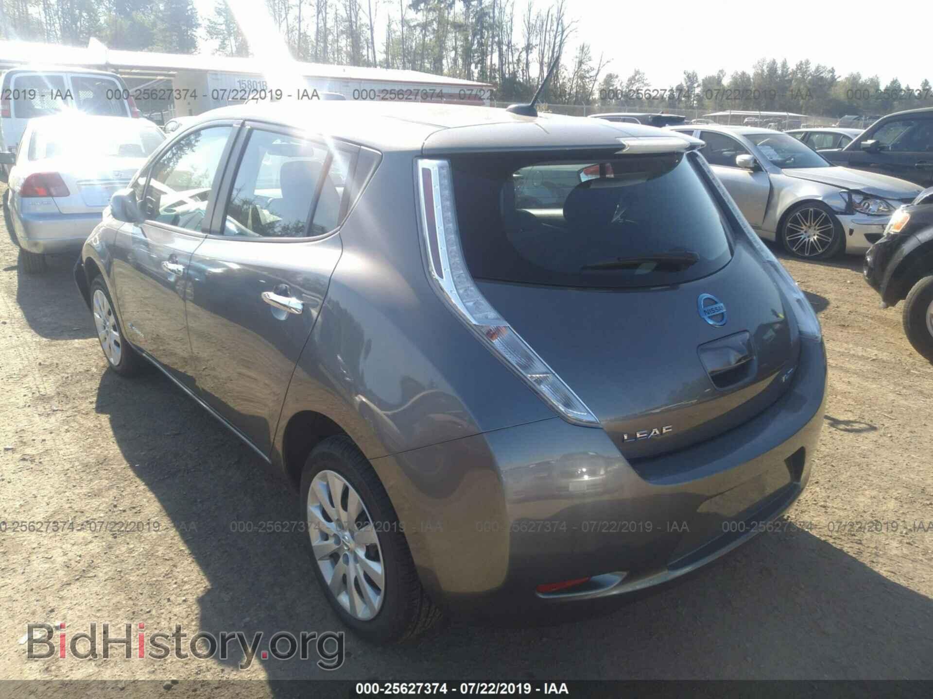 2015 NISSAN LEAF - VIN: 1N4AZ0CP3FC317027 - Фото 3