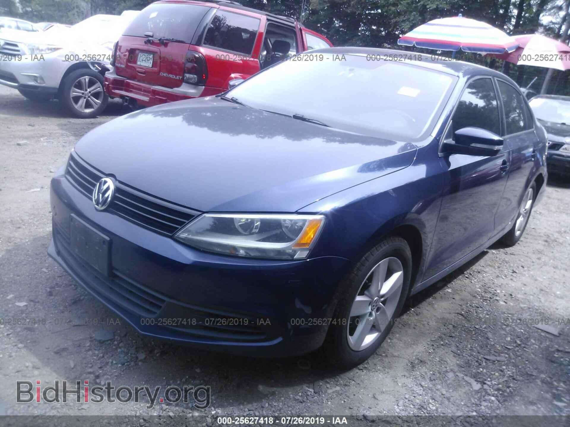 2012 VOLKSWAGEN JETTA - VIN: 3VWLL7AJ1CM392652 - Фото 2
