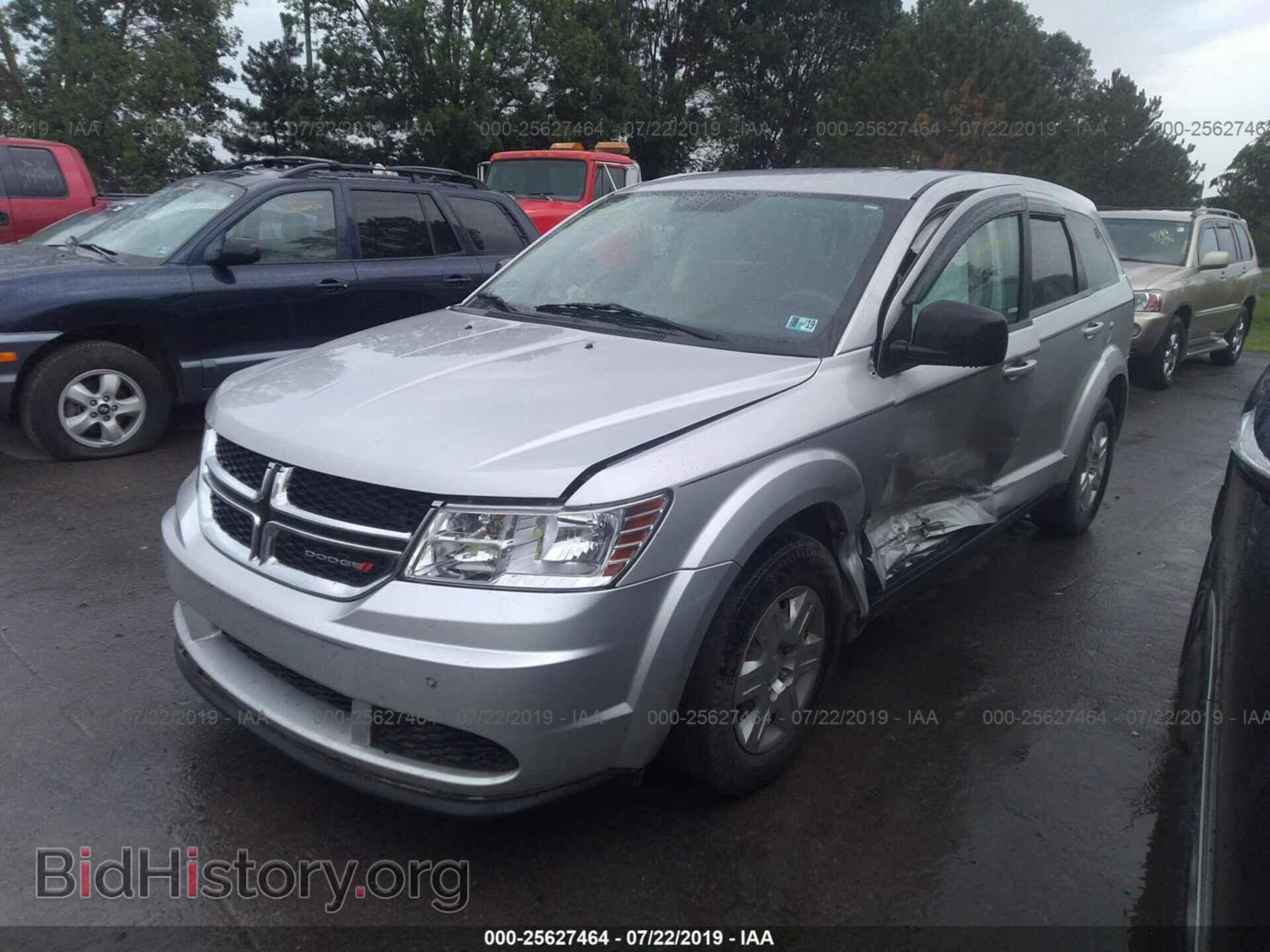 2012 DODGE JOURNEY - VIN: 3C4PDCAB3CT362903 - Фото 2