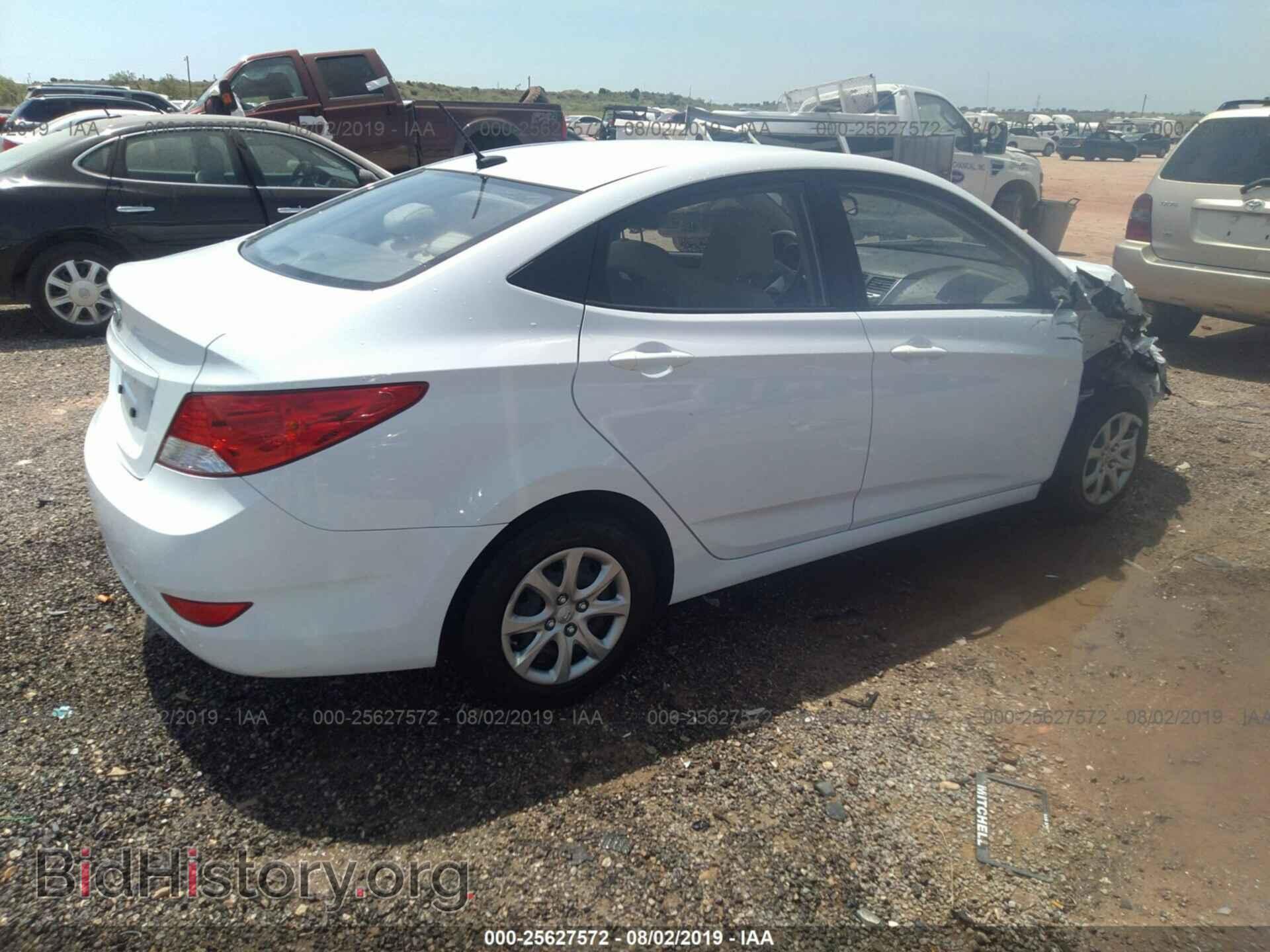 2014 HYUNDAI ACCENT - VIN: KMHCT4AE4EU674802 - Фото 4