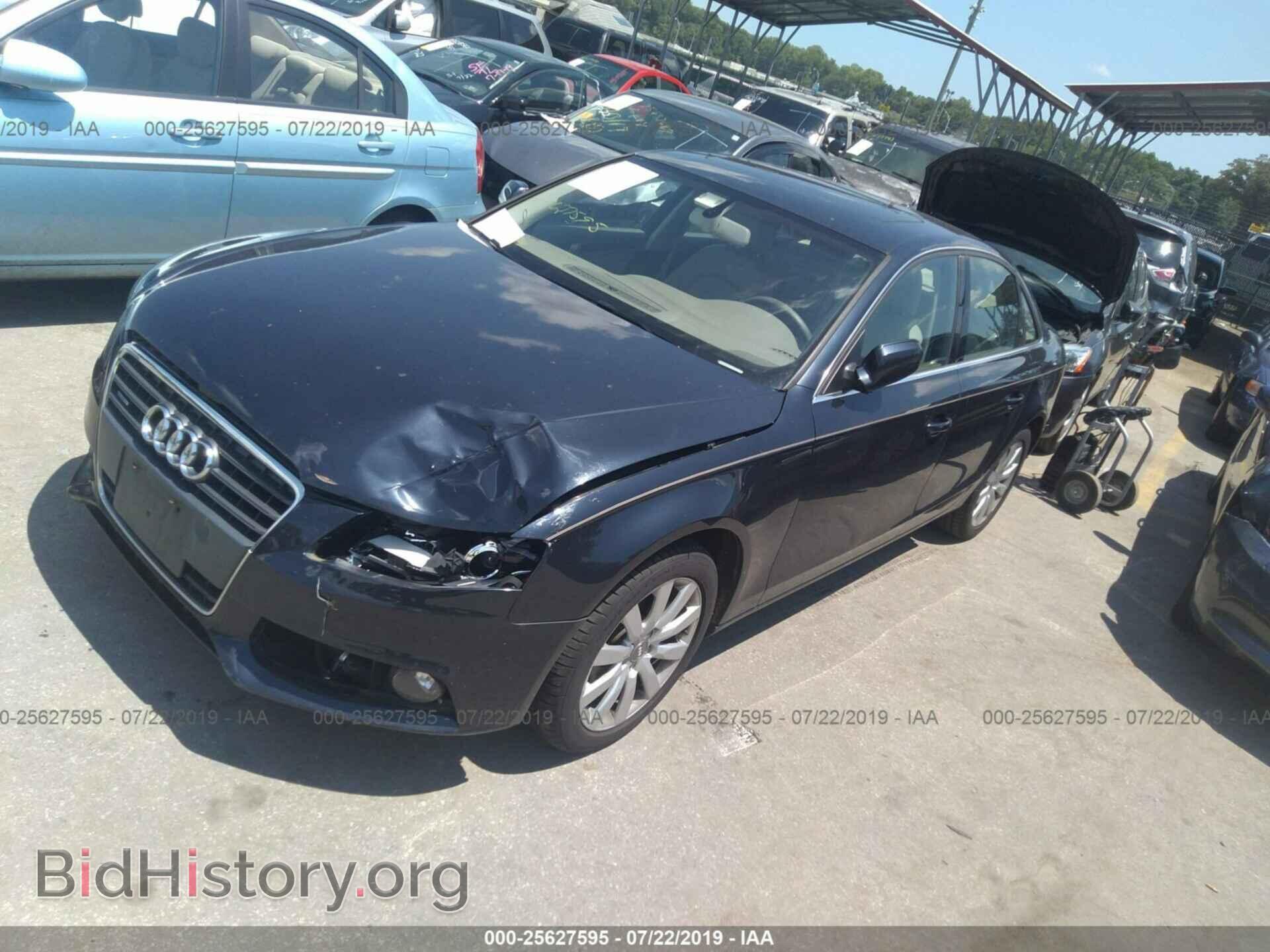 2012 AUDI A4 - VIN: WAUBFAFL2CN011309 - Фото 2