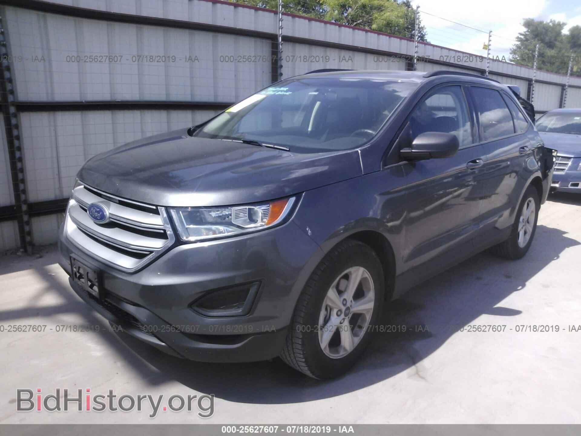 2016 FORD EDGE - VIN: 2FMPK3G99GBC20854 - Фото 2