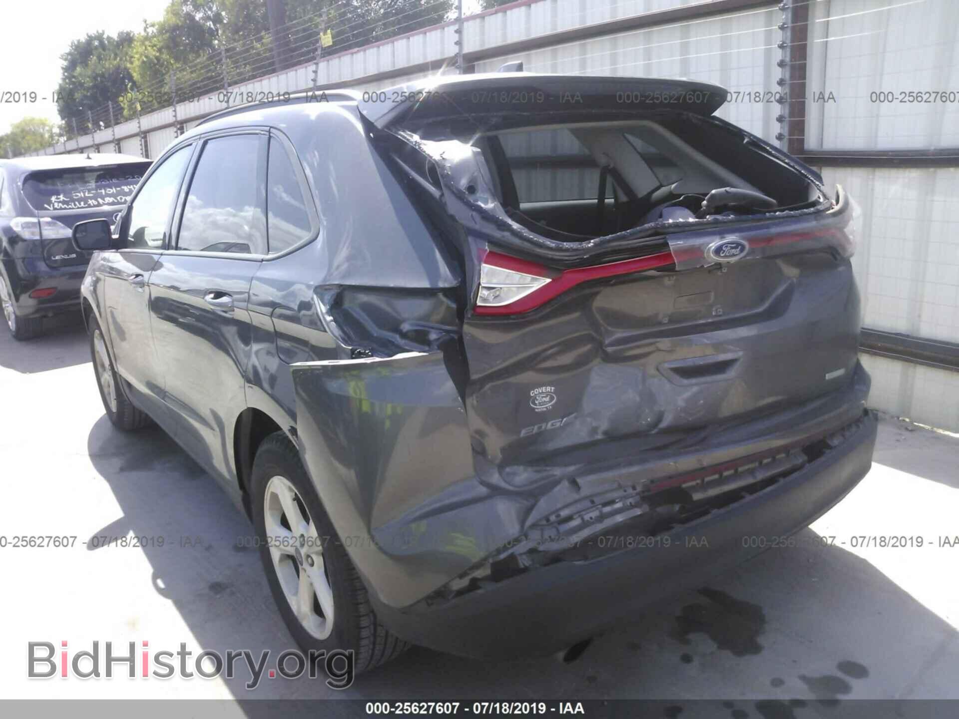 2016 FORD EDGE - VIN: 2FMPK3G99GBC20854 - Фото 3
