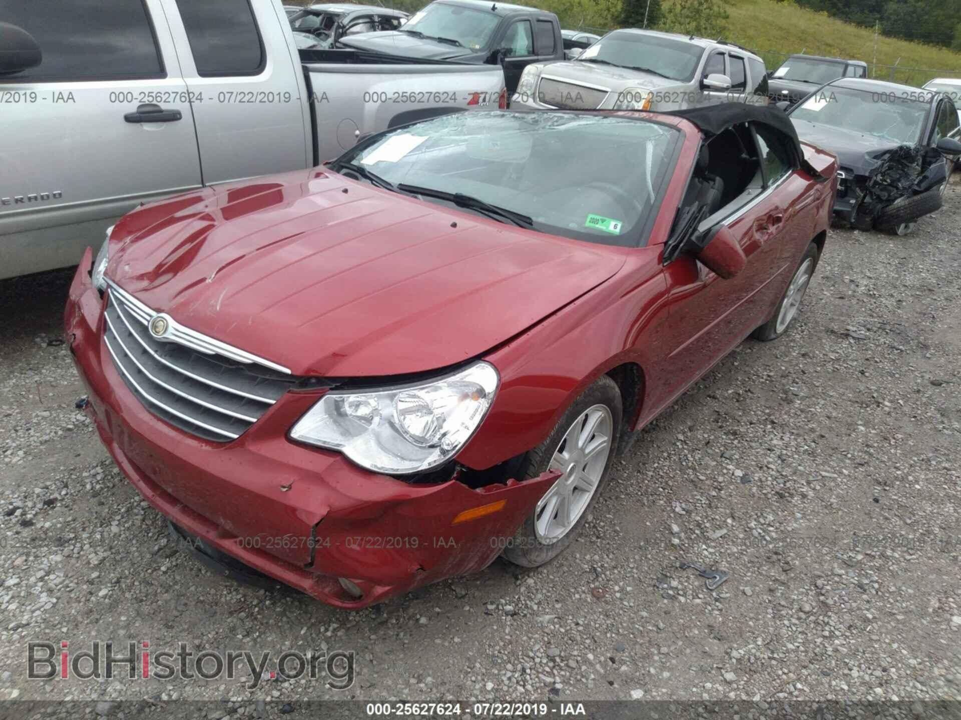 2008 CHRYSLER SEBRING - VIN: 1C3LC55R58N109727 - Фото 2