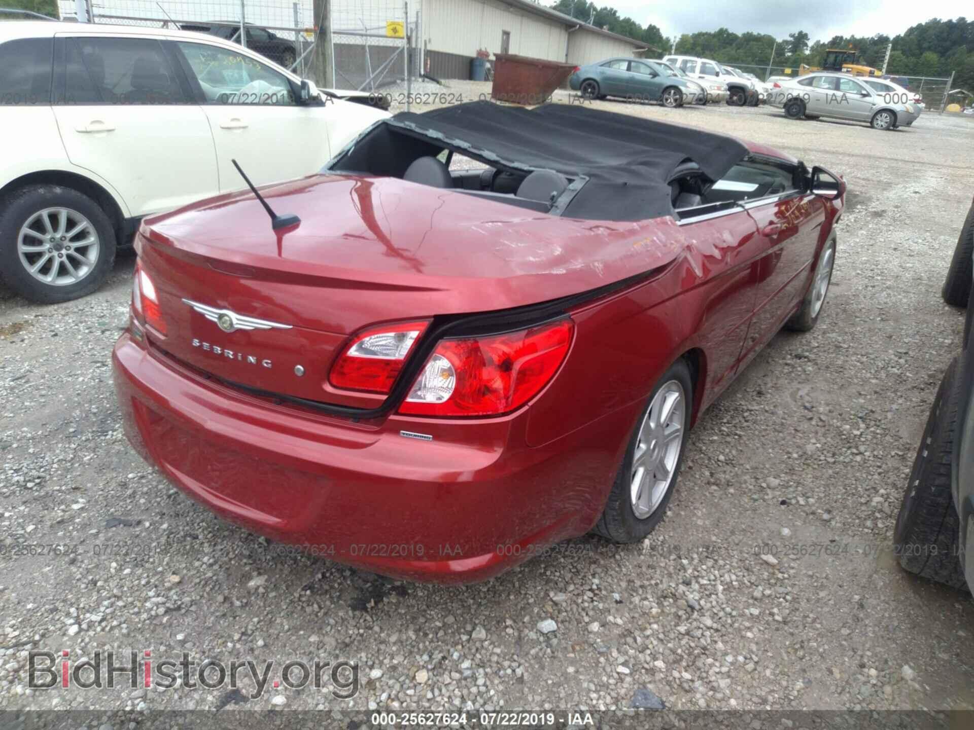 2008 CHRYSLER SEBRING - VIN: 1C3LC55R58N109727 - Фото 4