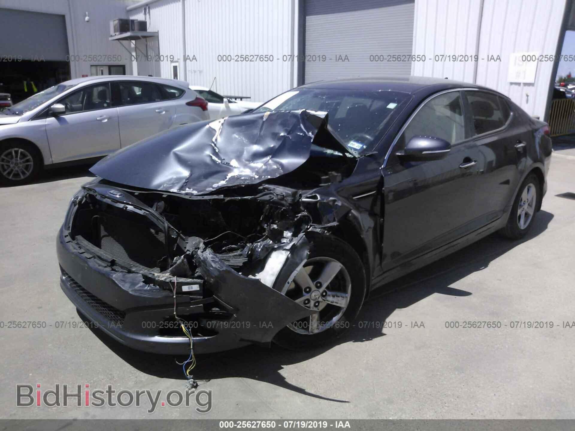 2015 KIA OPTIMA - VIN: 5XXGM4A76FG459157 - Фото 2