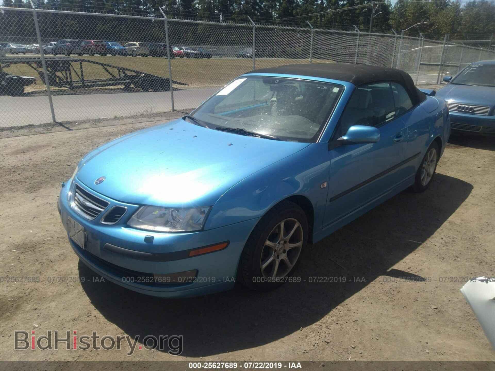 2007 SAAB 9-3 - VIN: YS3FD79Y376100657 - Фото 2