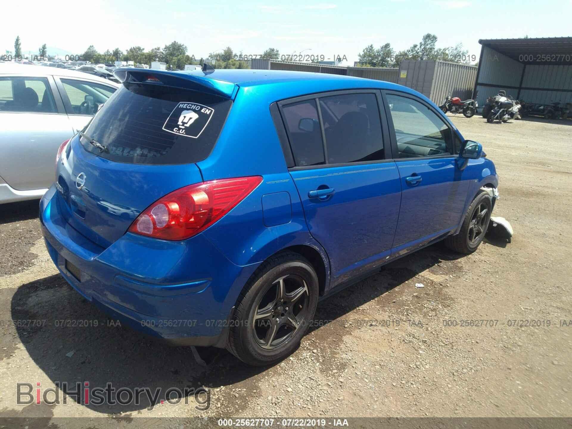 2008 NISSAN VERSA - VIN: 3N1BC13E88L385497 - Фото 4