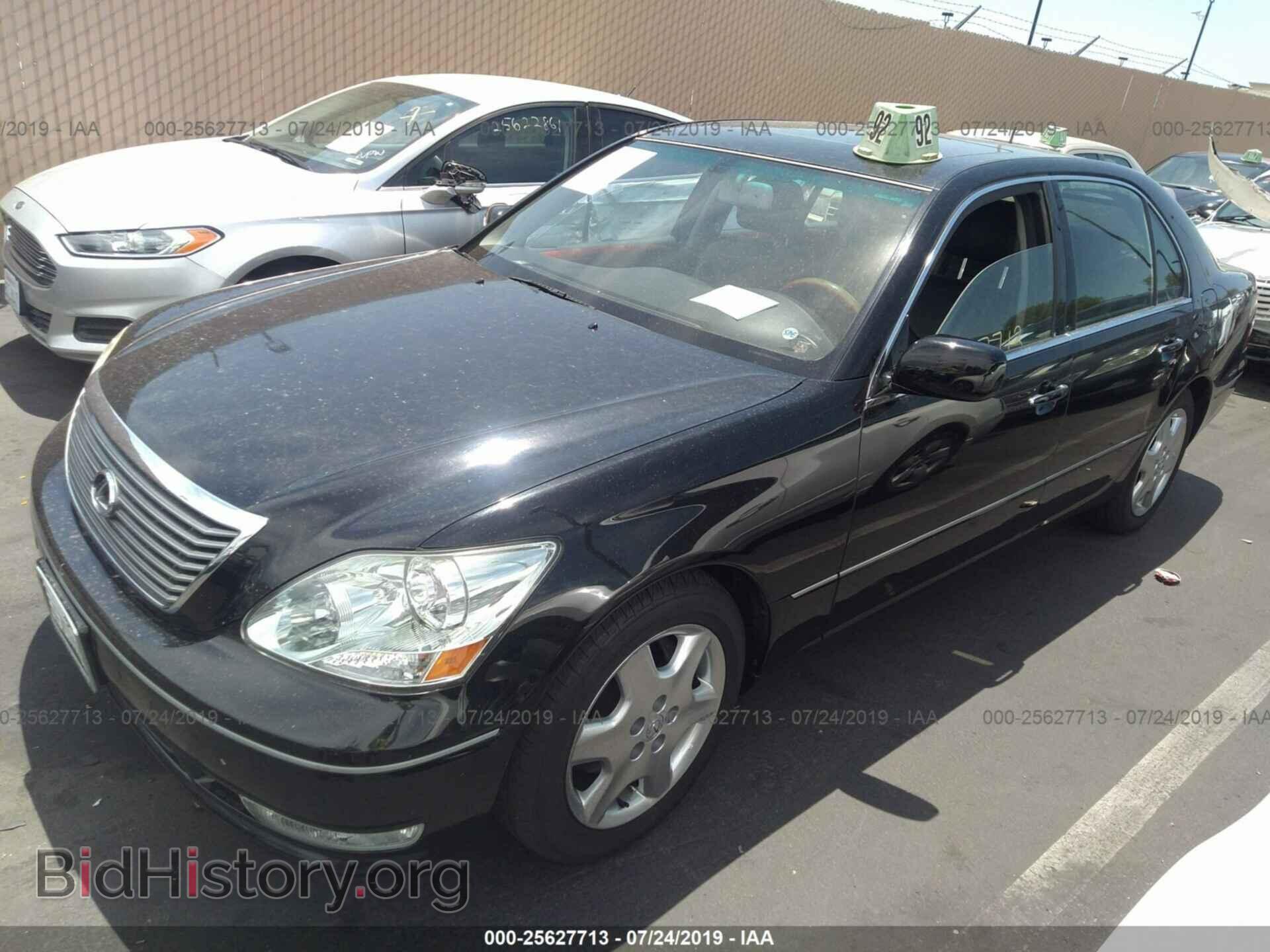 2004 LEXUS LS - VIN: JTHBN36F240146623 - Фото 2