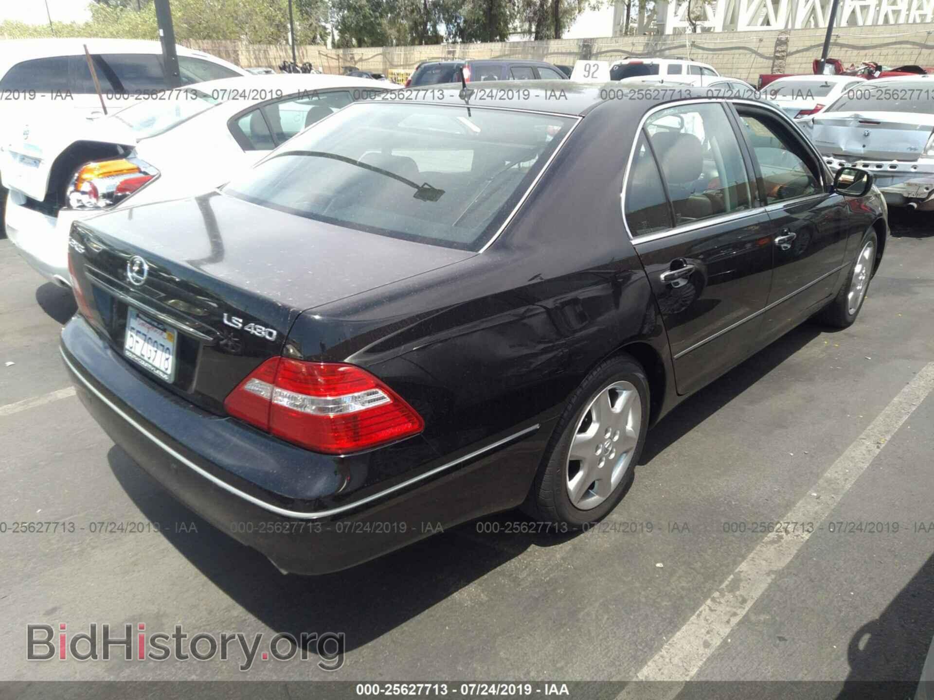2004 LEXUS LS - VIN: JTHBN36F240146623 - Фото 4