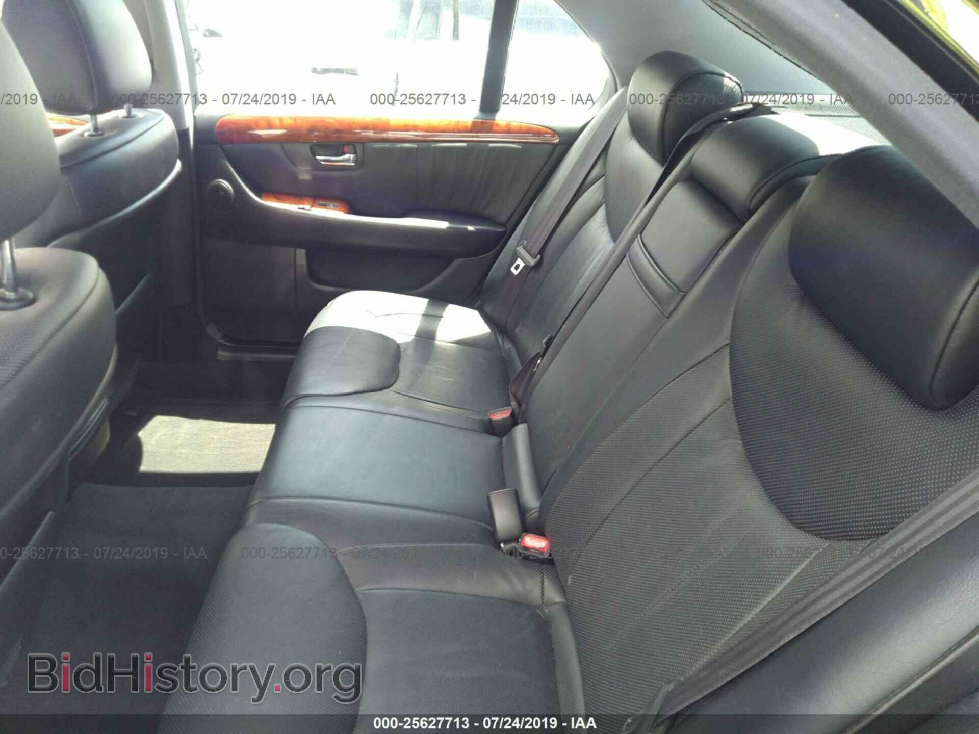 2004 LEXUS LS - VIN: JTHBN36F240146623 - Фото 8