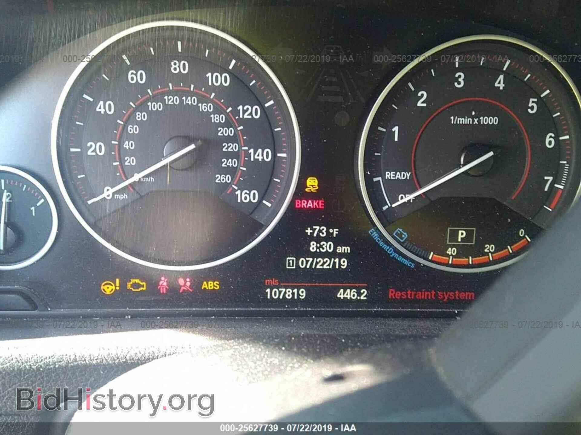 2013 BMW 328 - VIN: WBA3B5C55DF591485 - Фото 7
