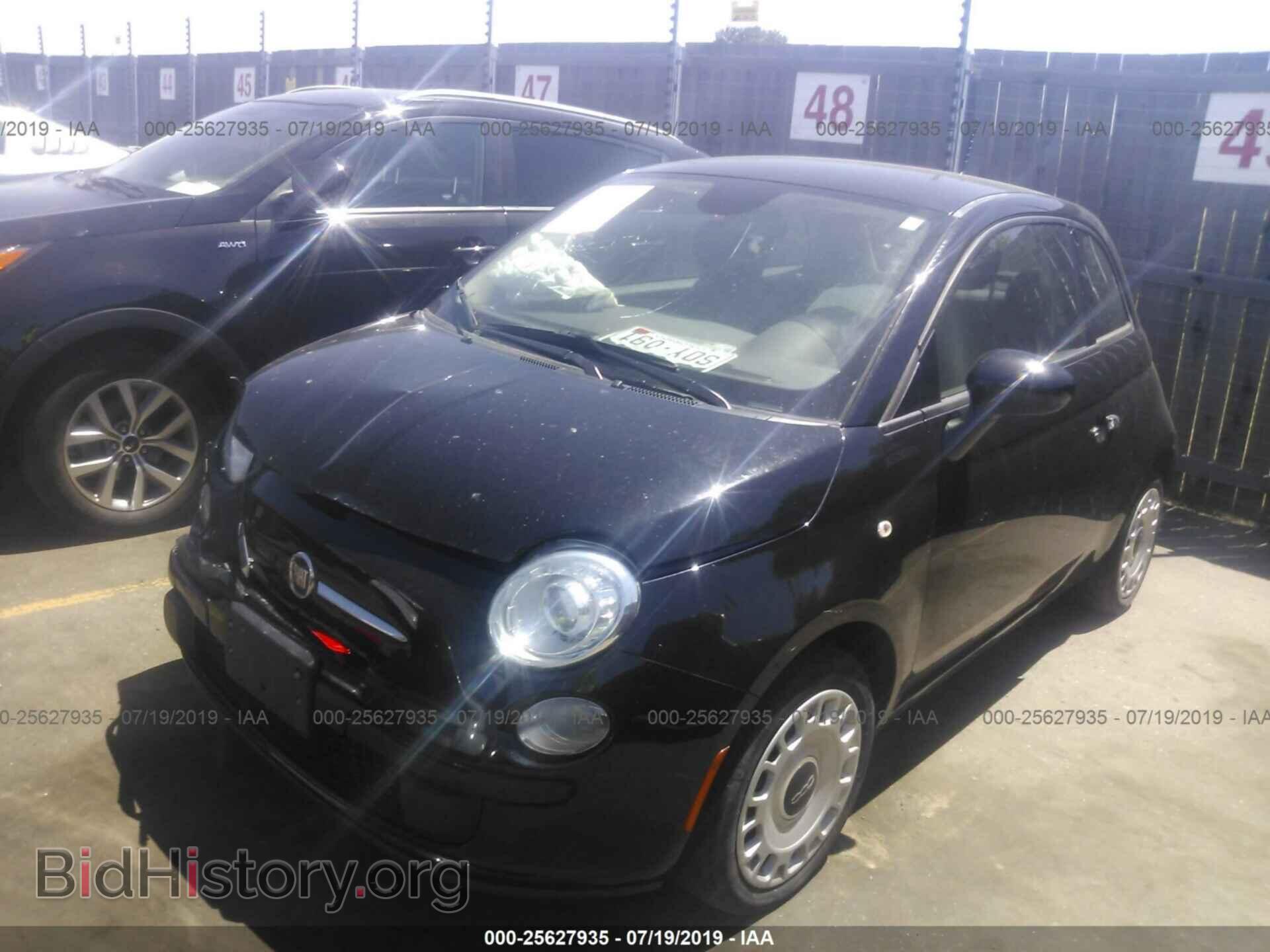 2015 FIAT 500 - VIN: 3C3CFFAR1FT750020 - Фото 2