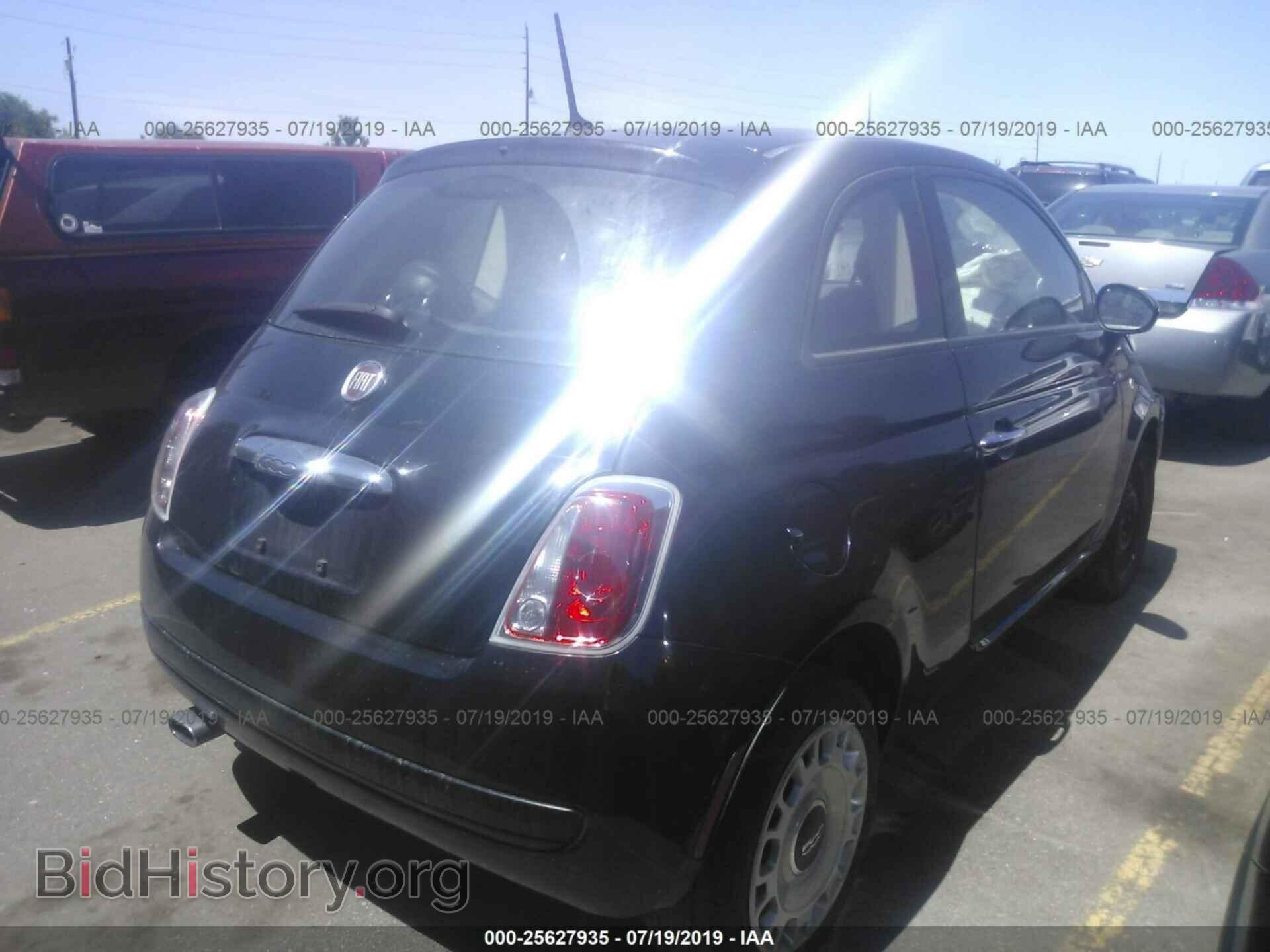 2015 FIAT 500 - VIN: 3C3CFFAR1FT750020 - Фото 4