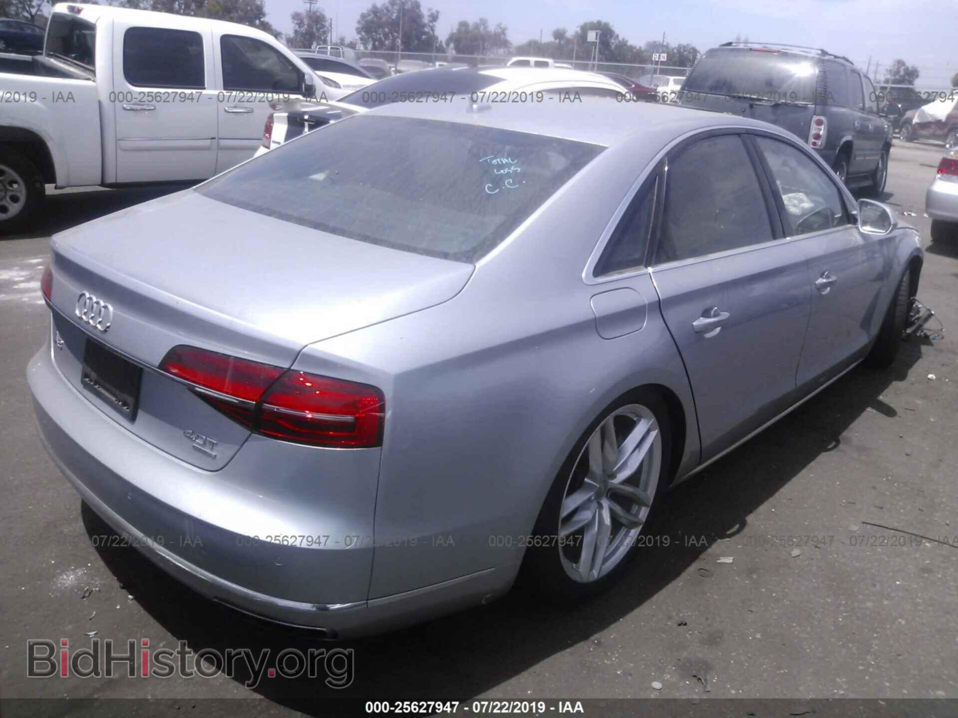 2015 AUDI A8 - VIN: WAUJ2AFD1FN029806 - Фото 4