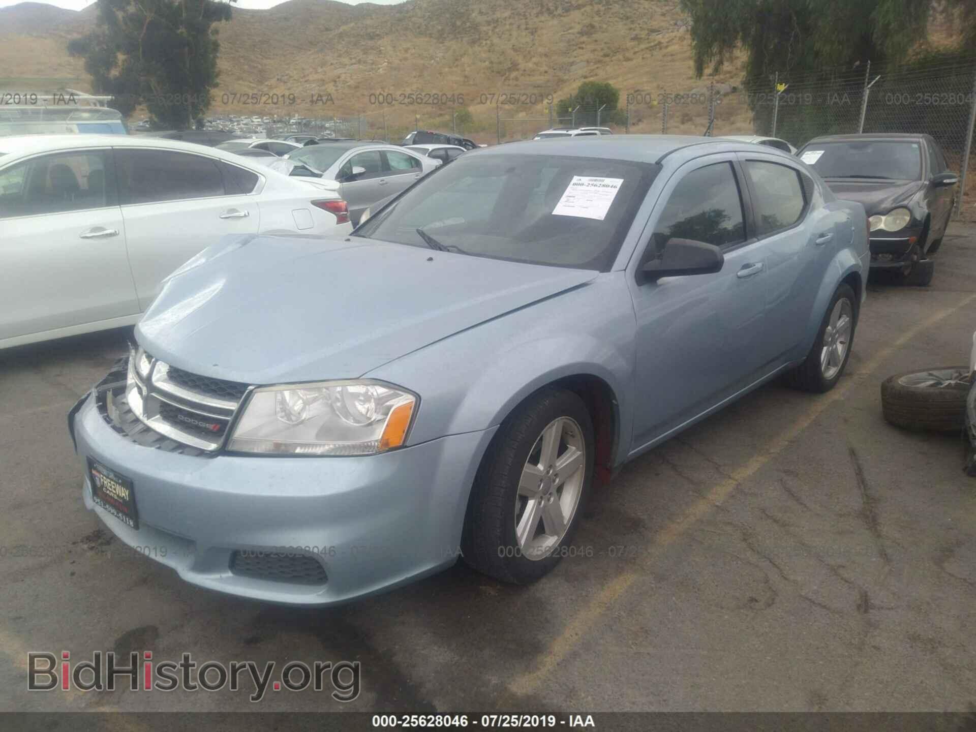 2013 DODGE AVENGER - VIN: 1C3CDZAB3DN645390 - Фото 2