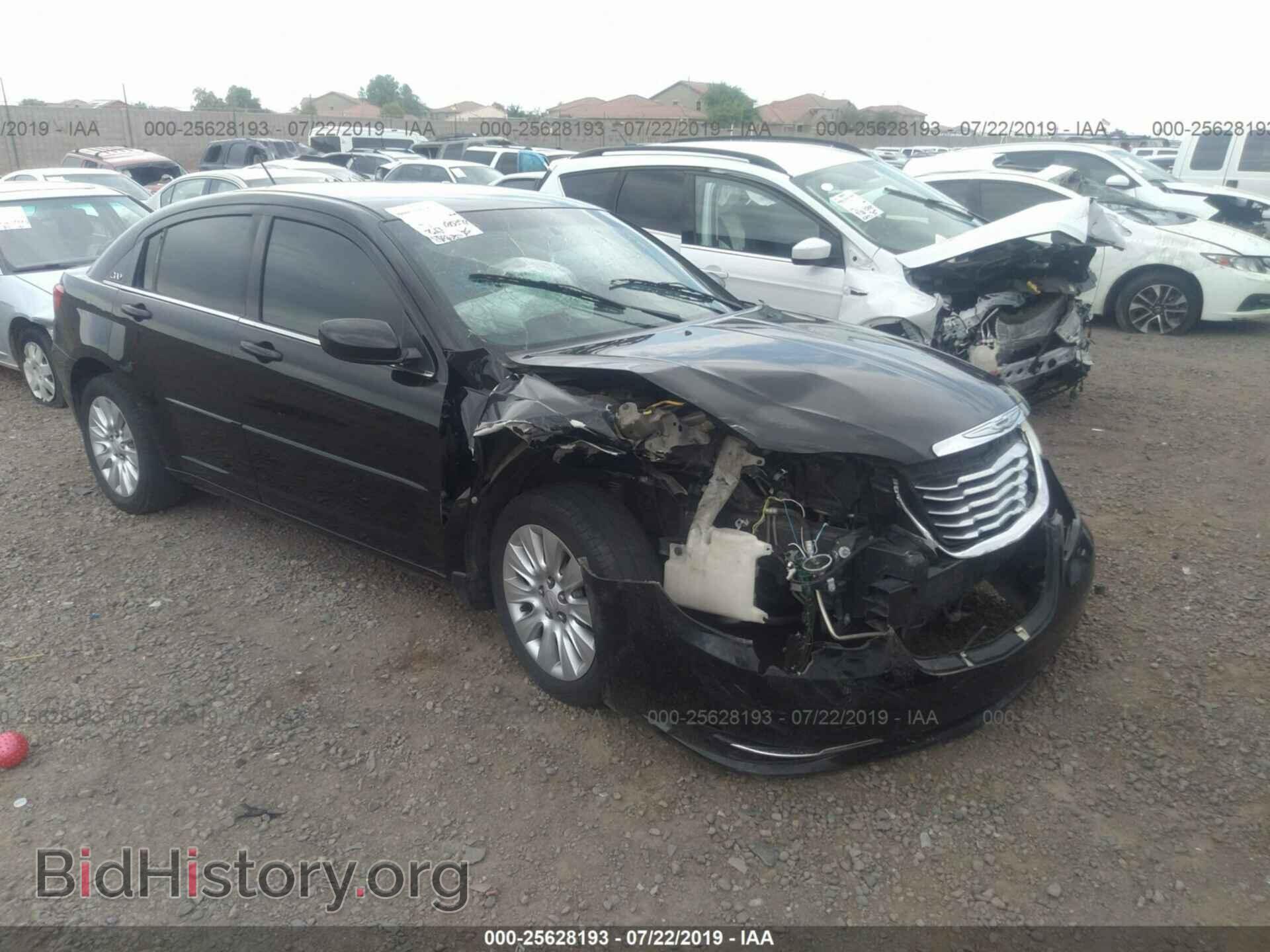 Фотография 1C3CCBAB4CN202996 - CHRYSLER 200 2012