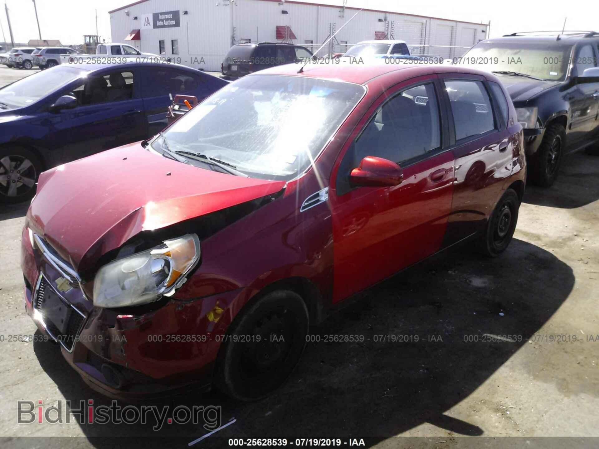 2011 CHEVROLET AVEO - VIN: KL1TD6DE6BB133242 - Фото 2
