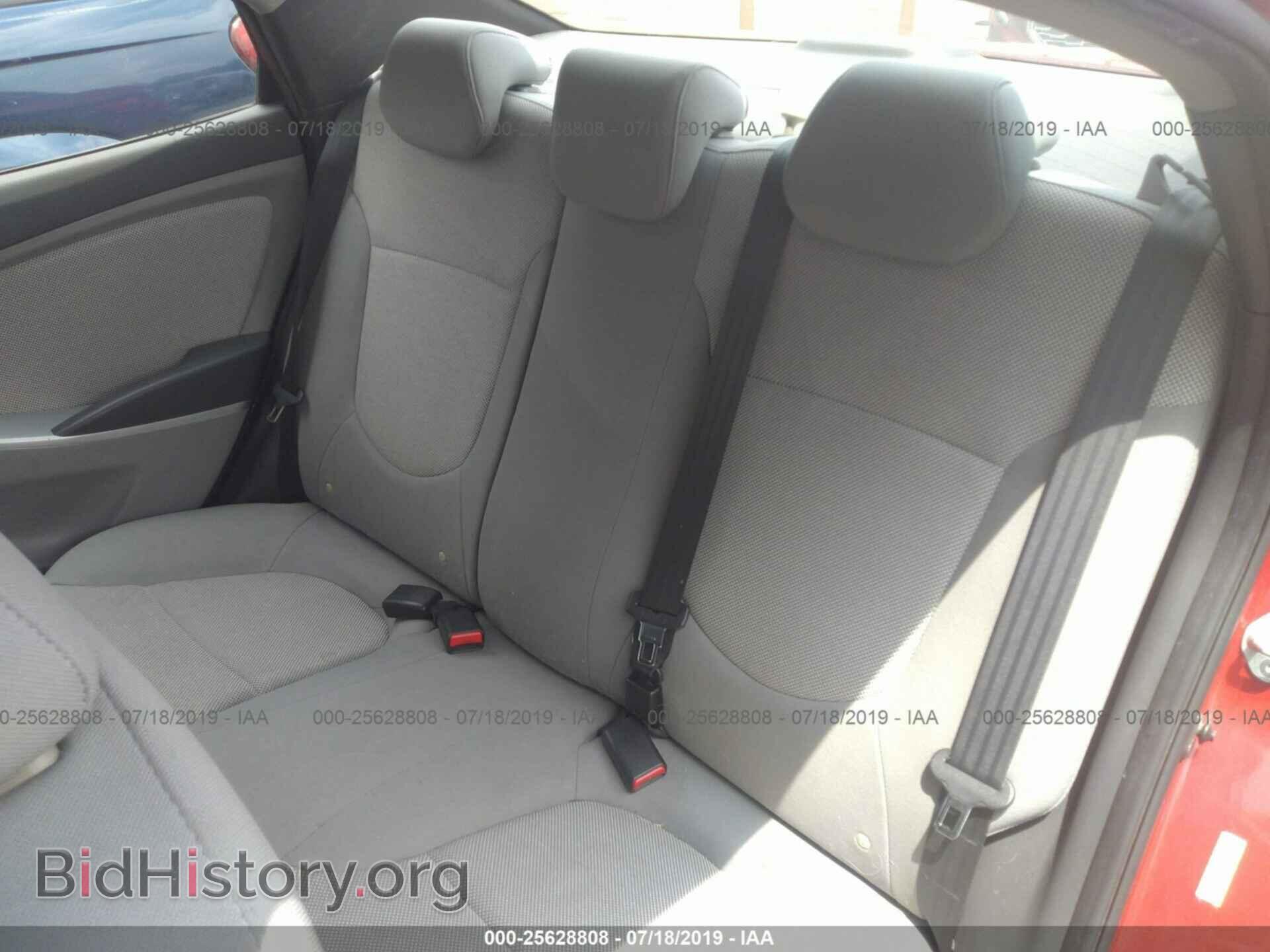 2012 HYUNDAI ACCENT - VIN: KMHCT4AEXCU072743 - Фото 8