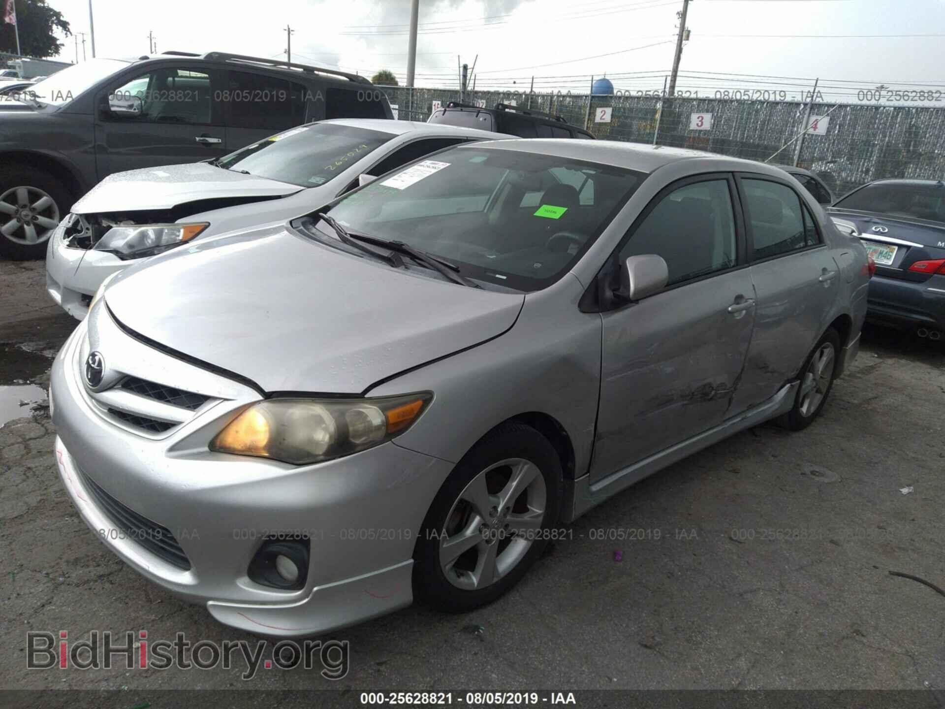 2011 TOYOTA COROLLA - VIN: 2T1BU4EE0BC606027 - Фото 2