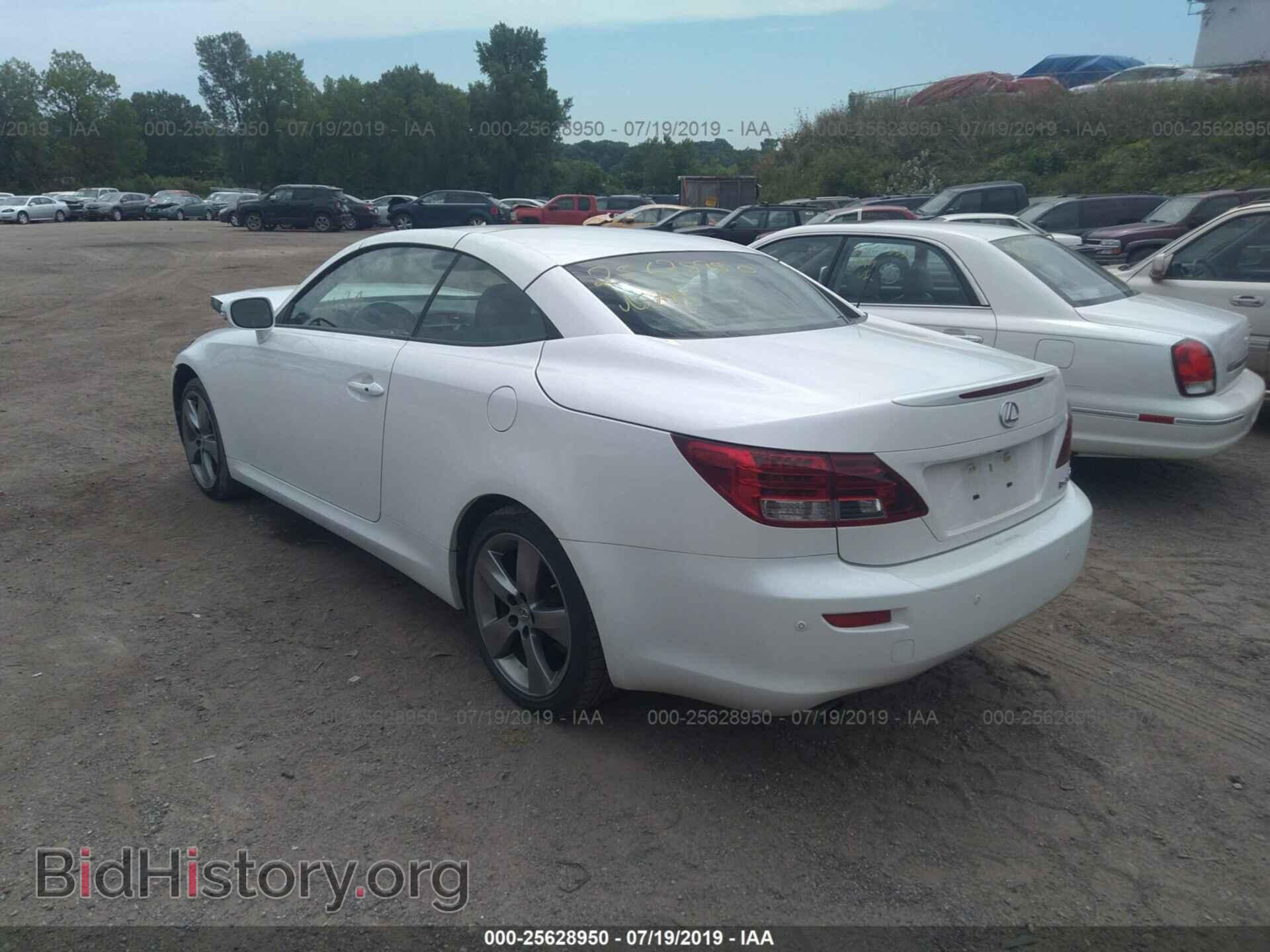 2011 LEXUS IS - VIN: JTHFE2C20B2506311 - Фото 3