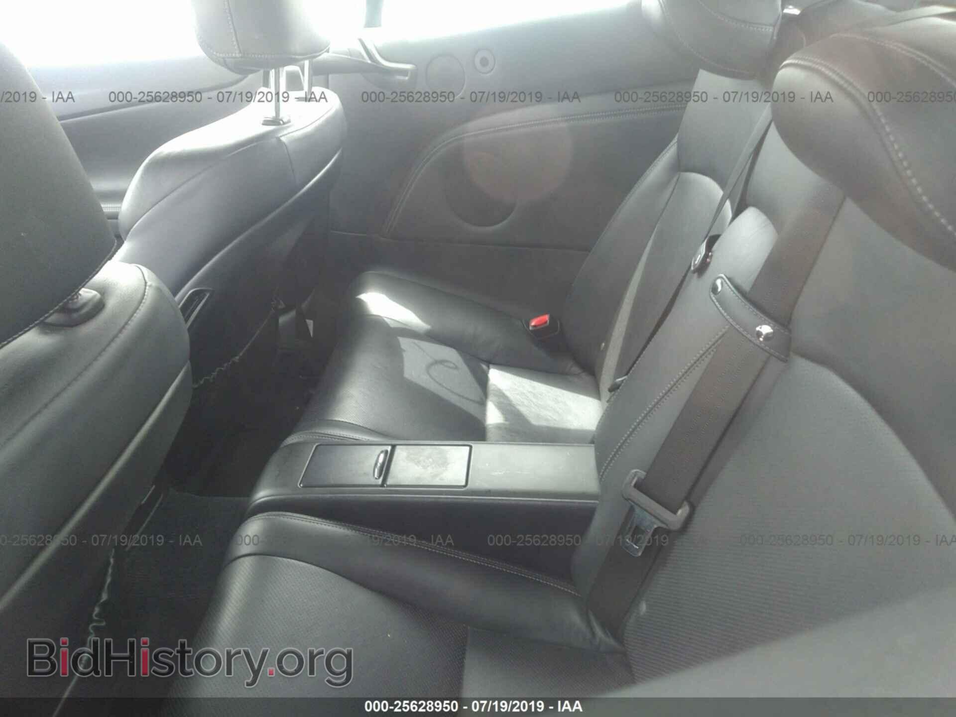 2011 LEXUS IS - VIN: JTHFE2C20B2506311 - Фото 8