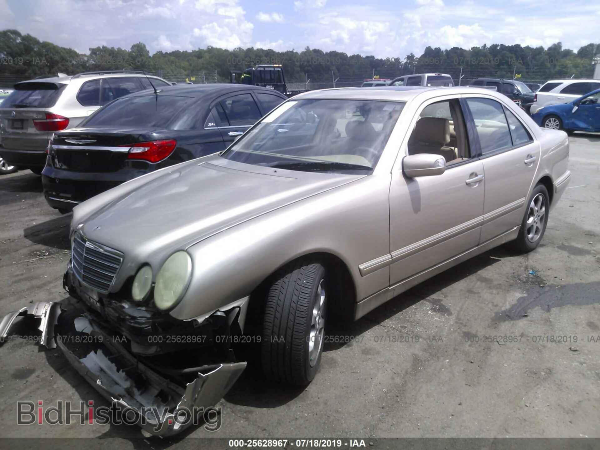 2002 MERCEDES-BENZ E - VIN: WDBJF65J62B491137 - Фото 2