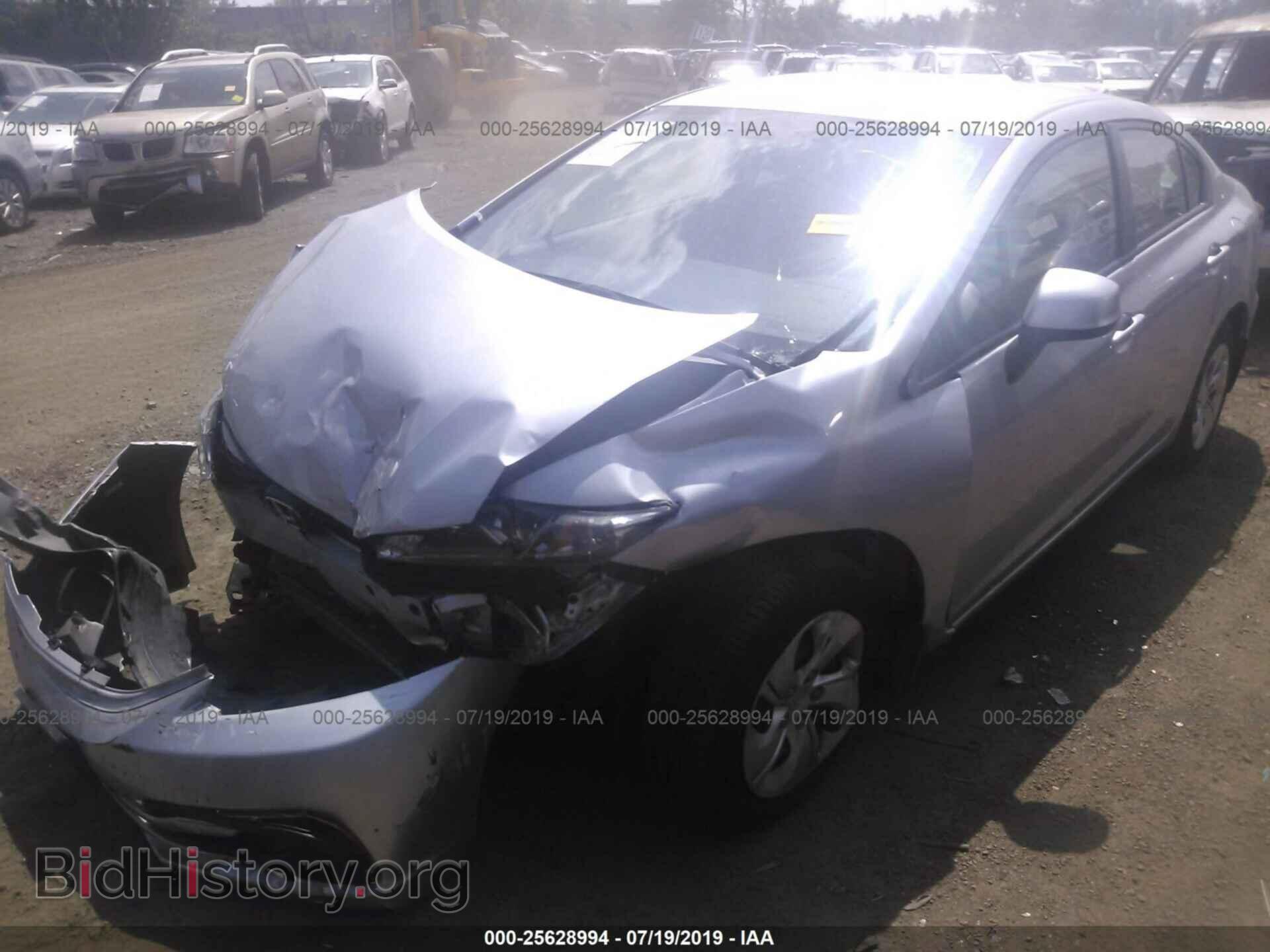 2013 HONDA CIVIC - VIN: 19XFB2F58DE004457 - Photo 2