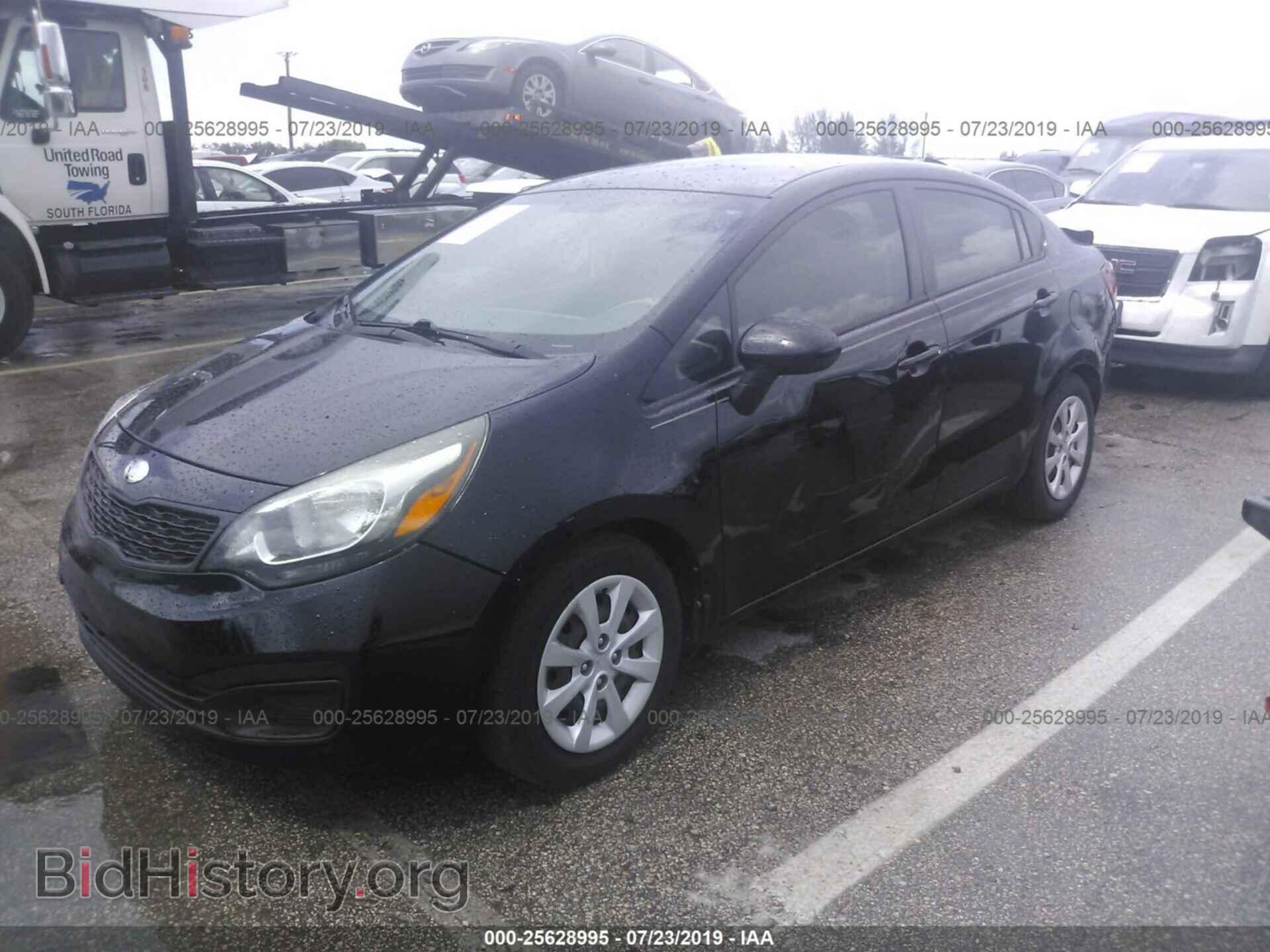 2014 KIA RIO - VIN: KNADM4A30E6408084 - Фото 2
