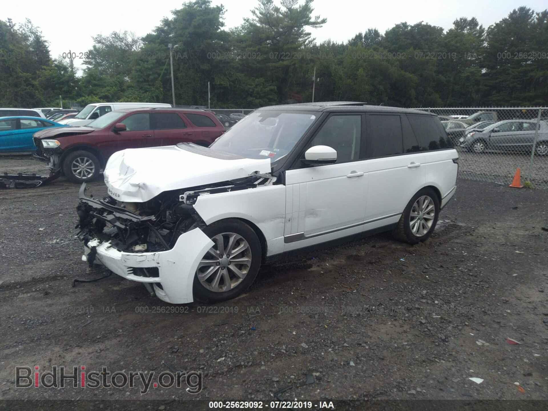 2016 LAND ROVER RANGE ROVER - VIN: SALGS2VF2GA246272 - Фото 2