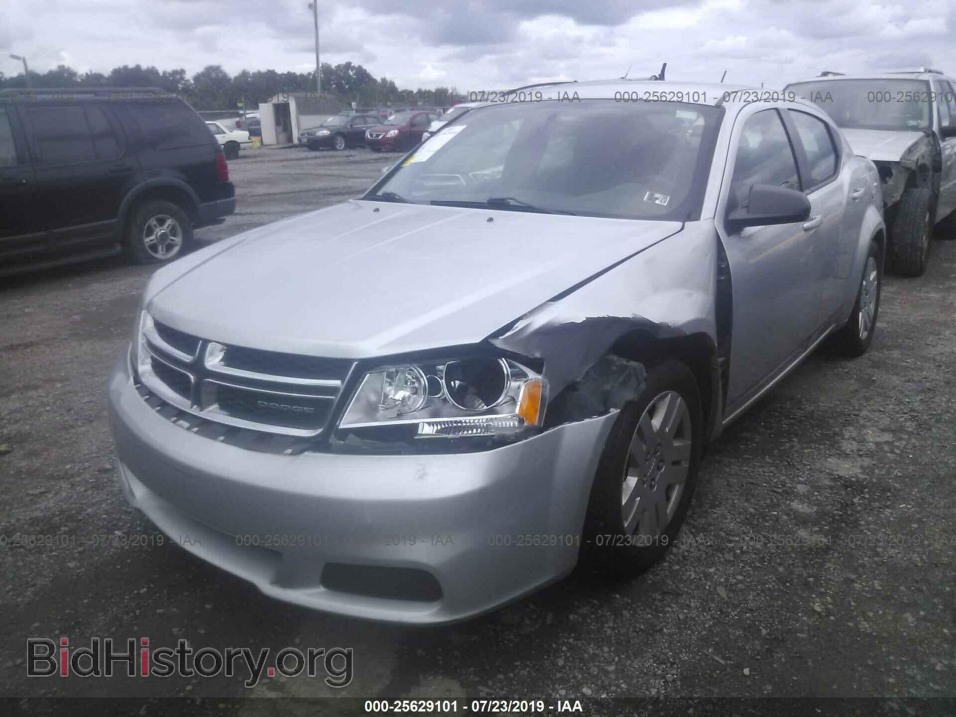 2012 DODGE AVENGER - VIN: 1C3CDZAB2CN157837 - Фото 2