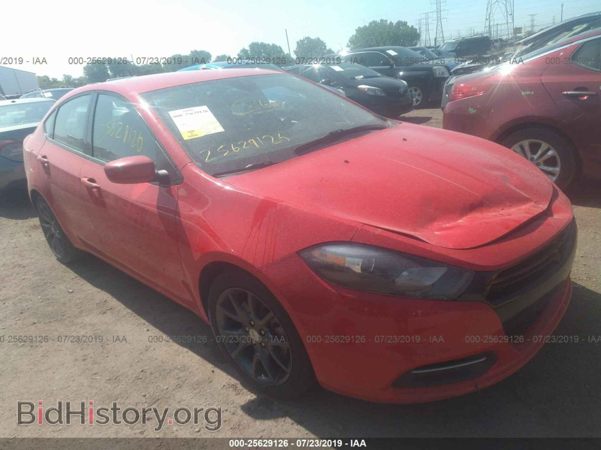 Фотография 1C3CDFAA9GD661464 - DODGE DART 2016