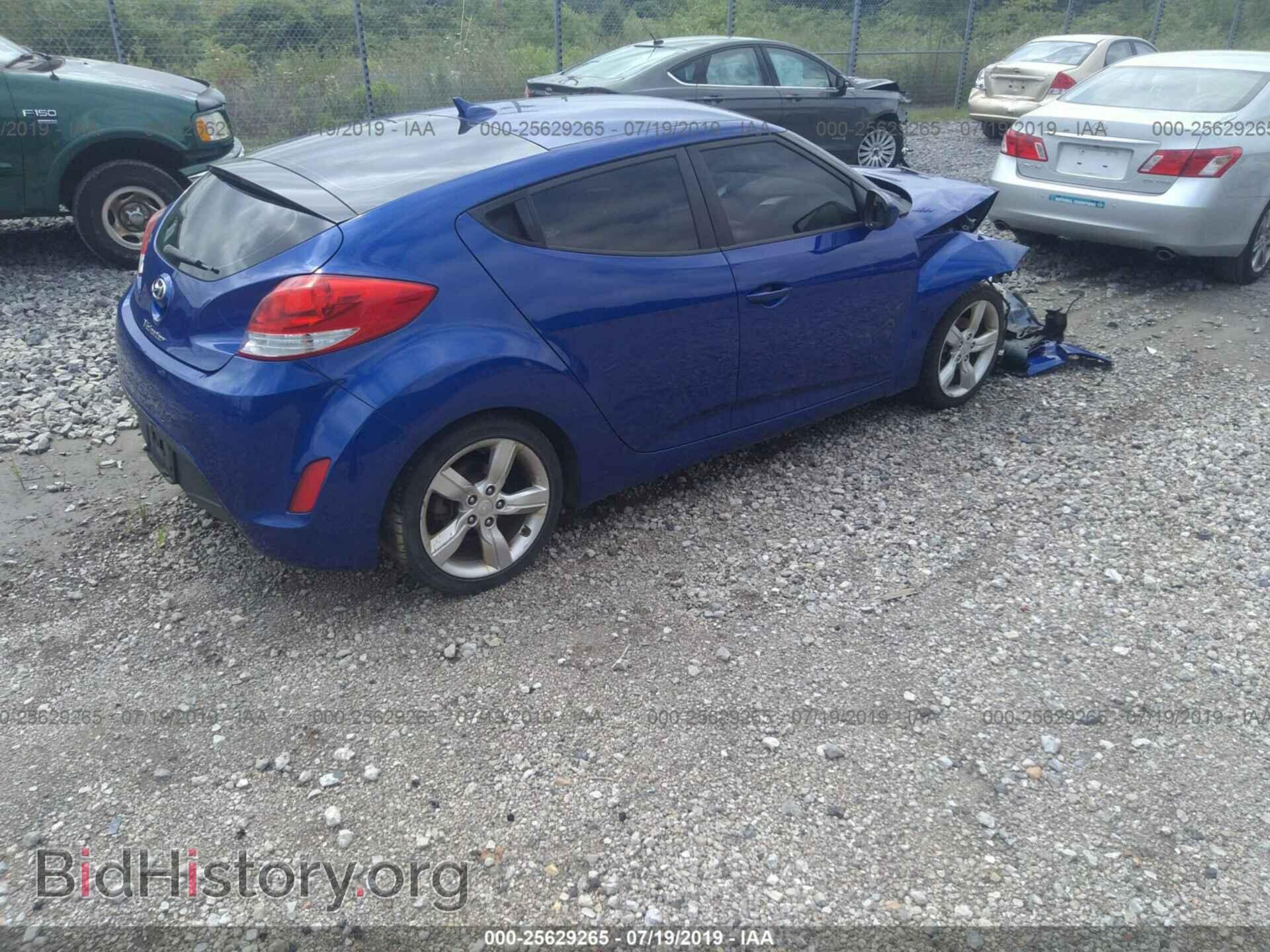 2012 HYUNDAI VELOSTER - VIN: KMHTC6AD9CU066595 - Фото 4